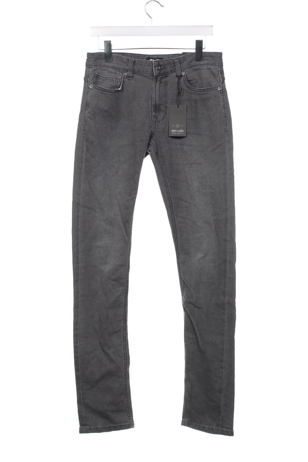 Herren Jeans Only & Sons, Größe M, Farbe Grau, Preis € 23,71