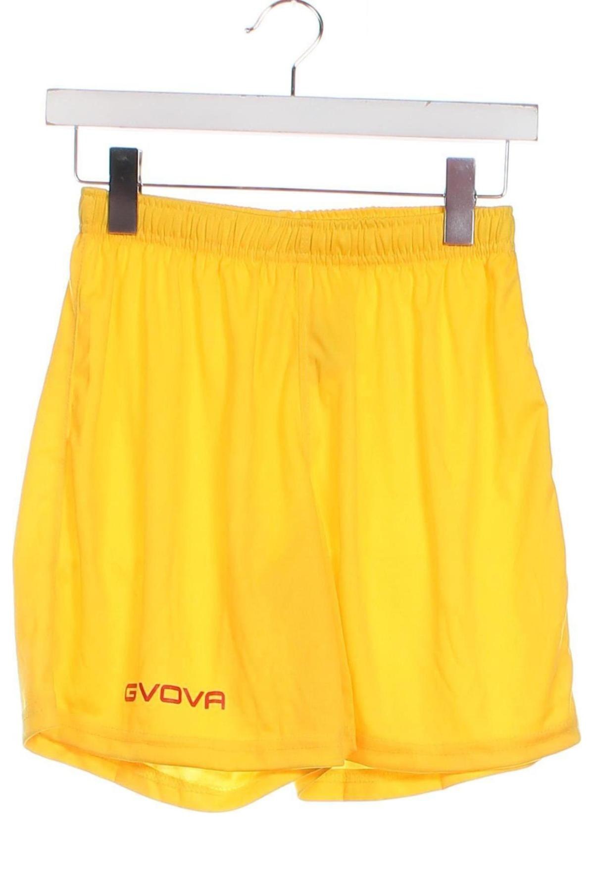 Мъжки къс панталон Givova, Размер S, Цвят Жълт, Цена 31,00 лв.