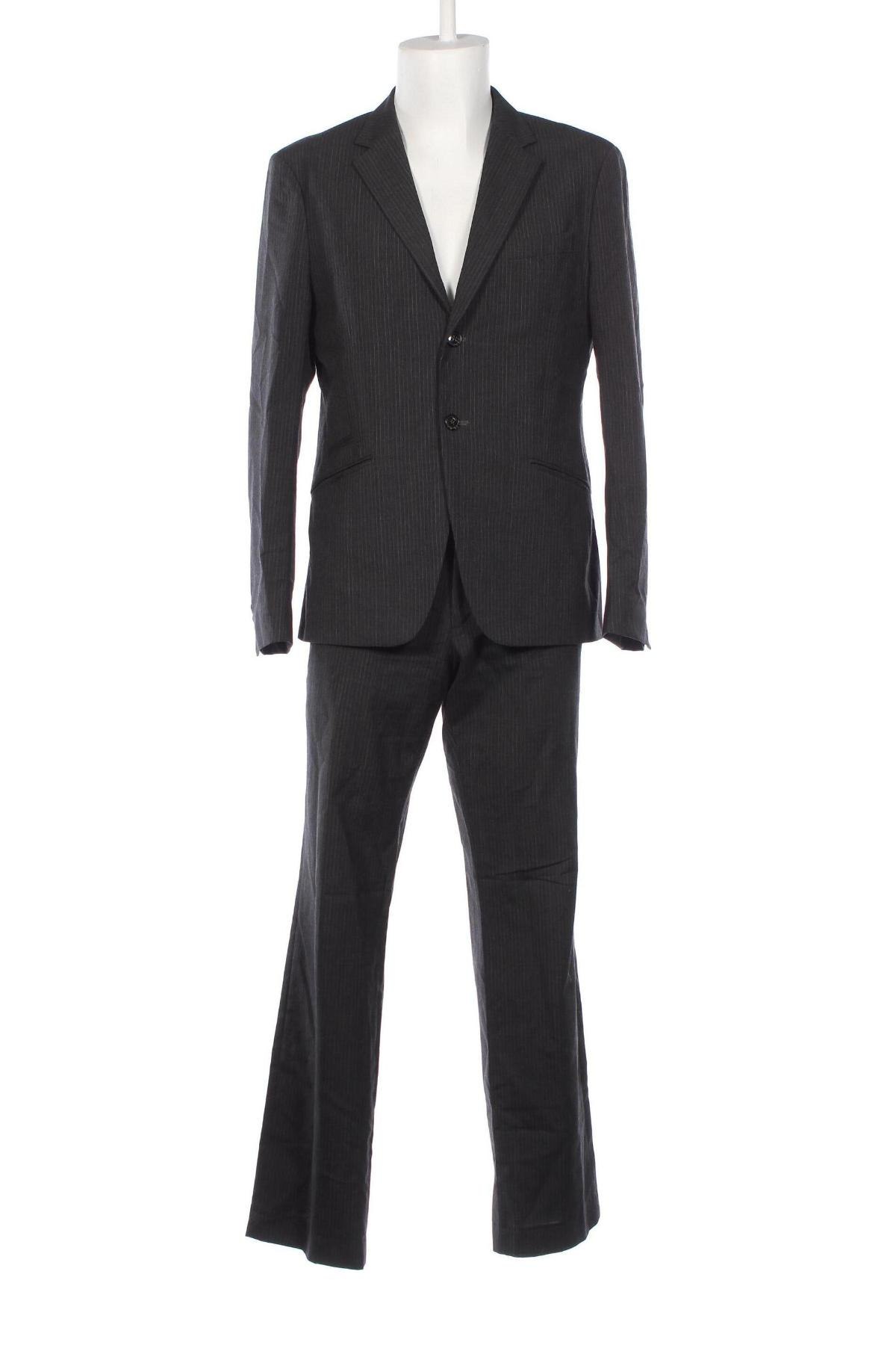 Ανδρικό κοστούμι Bertoni, Μέγεθος L, Χρώμα Γκρί, Τιμή 84,12 €