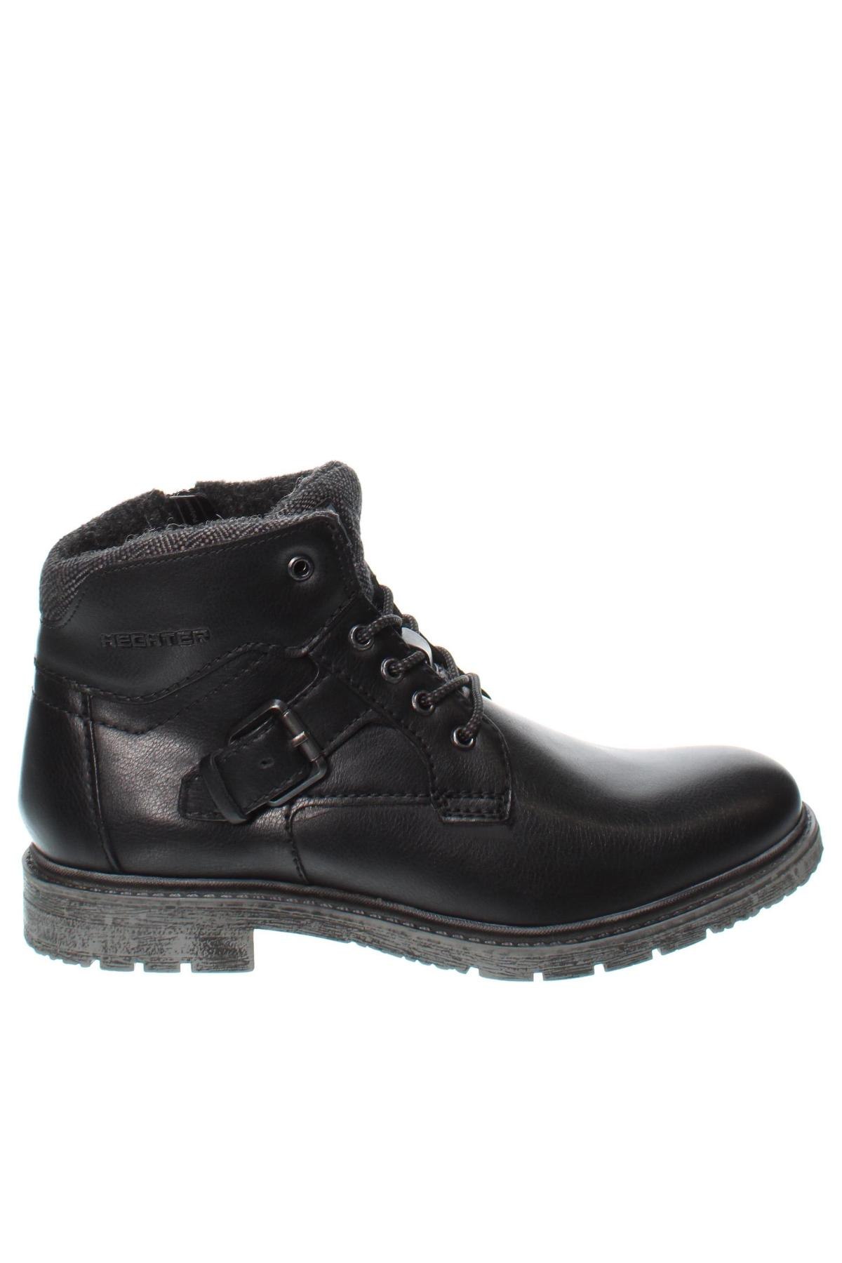 Мъжки обувки Daniel Hechter, Размер 43, Цвят Черен, Цена 131,20 лв.