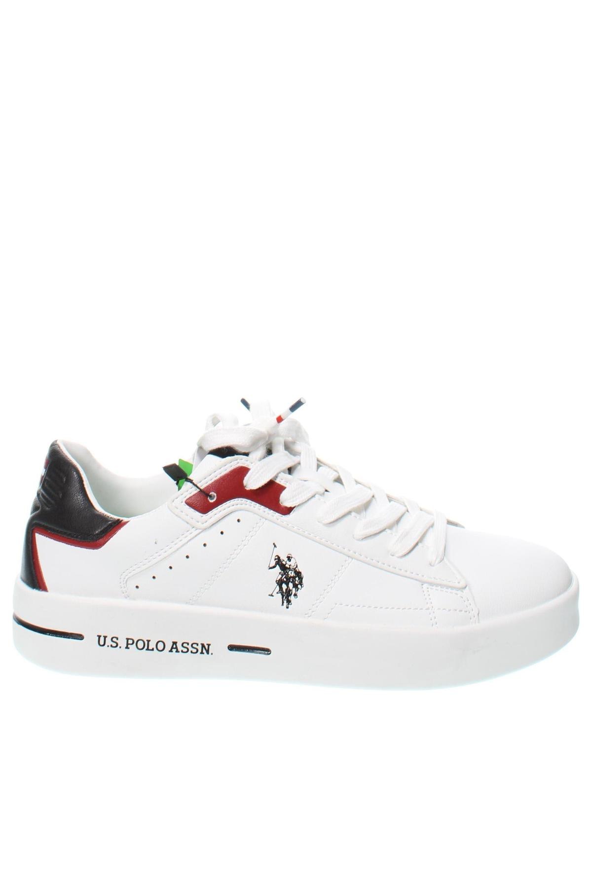 Ανδρικά παπούτσια U.S. Polo Assn., Μέγεθος 41, Χρώμα Λευκό, Τιμή 57,55 €