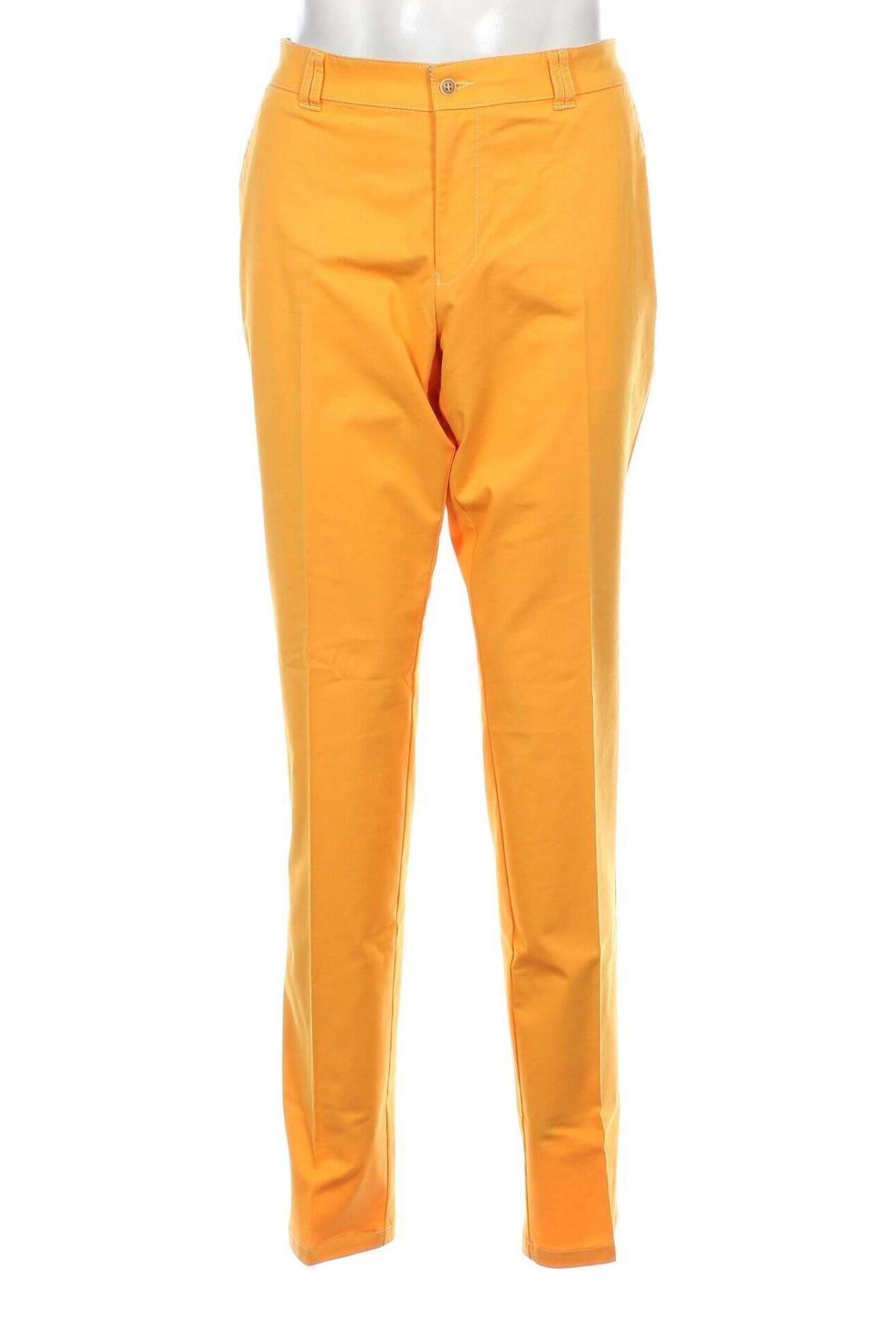 Pantaloni de bărbați Bruno Saint Hilaire, Mărime XL, Culoare Galben, Preț 207,24 Lei