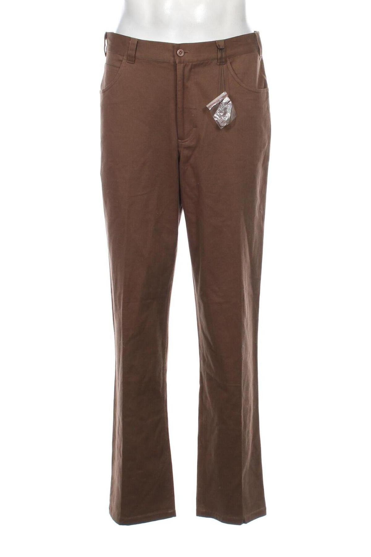 Мъжки панталон Claudio, Размер L, Цвят Кафяв, Цена 14,78 лв.
