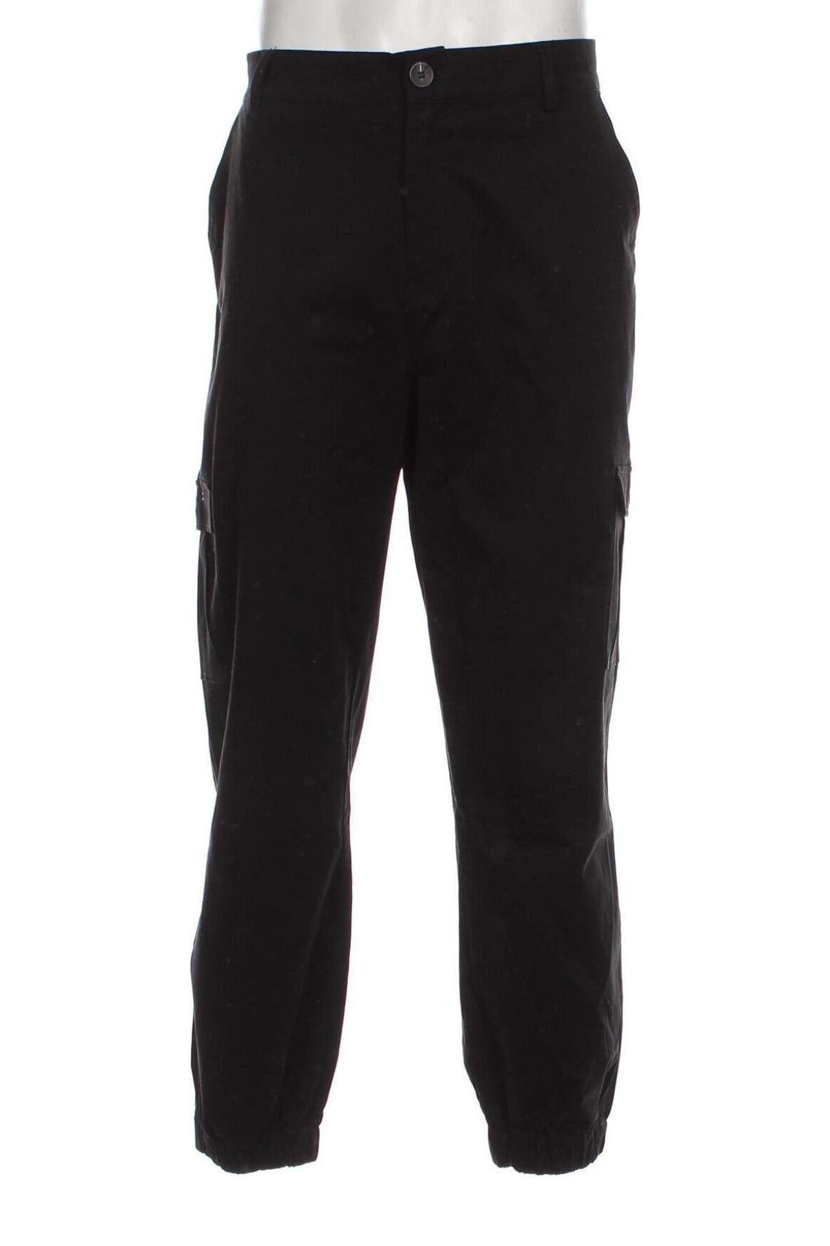 Pantaloni de bărbați Dan Fox X About You, Mărime XL, Culoare Negru, Preț 91,78 Lei