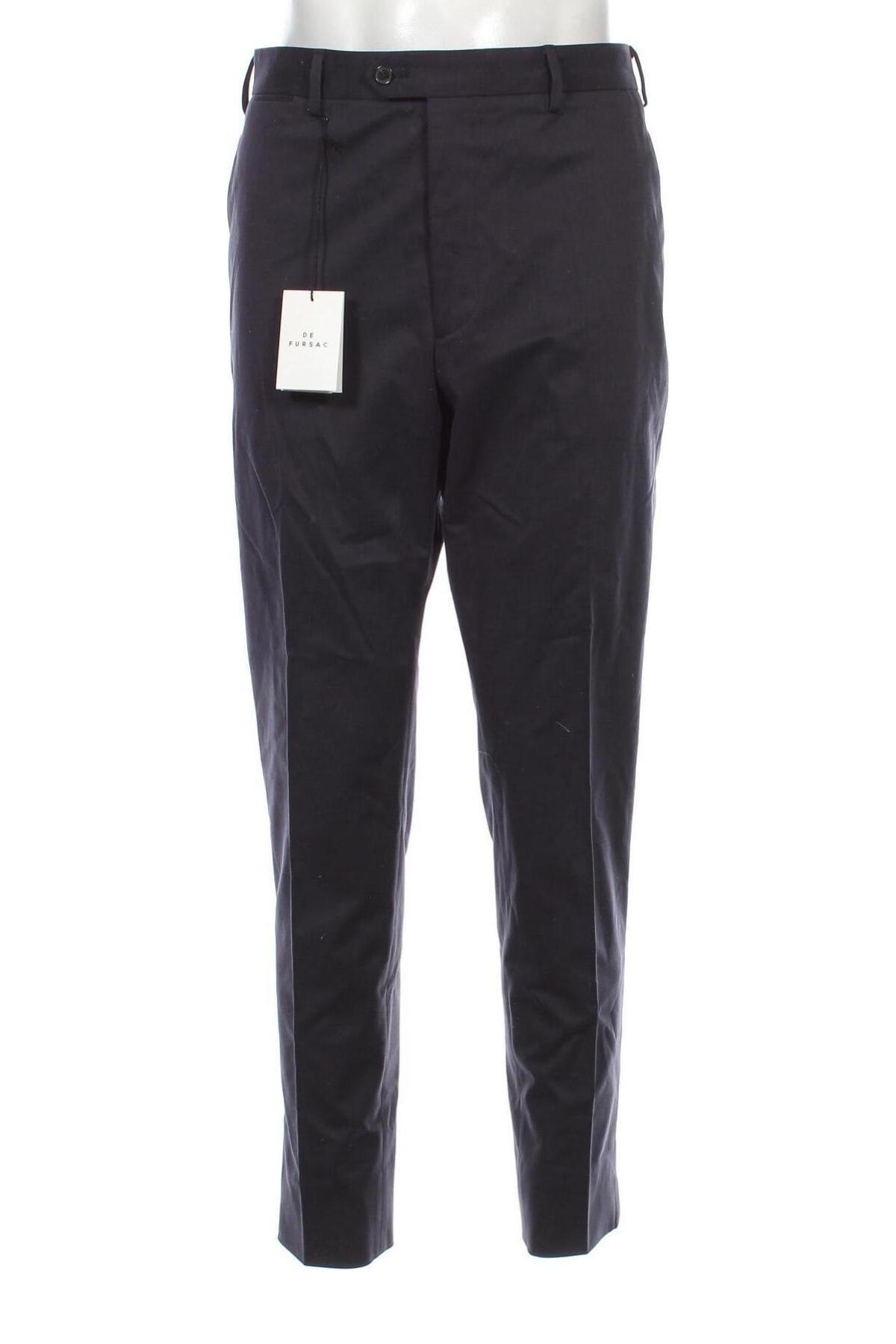 Ανδρικό παντελόνι De Fursac, Μέγεθος L, Χρώμα Μπλέ, Τιμή 85,10 €