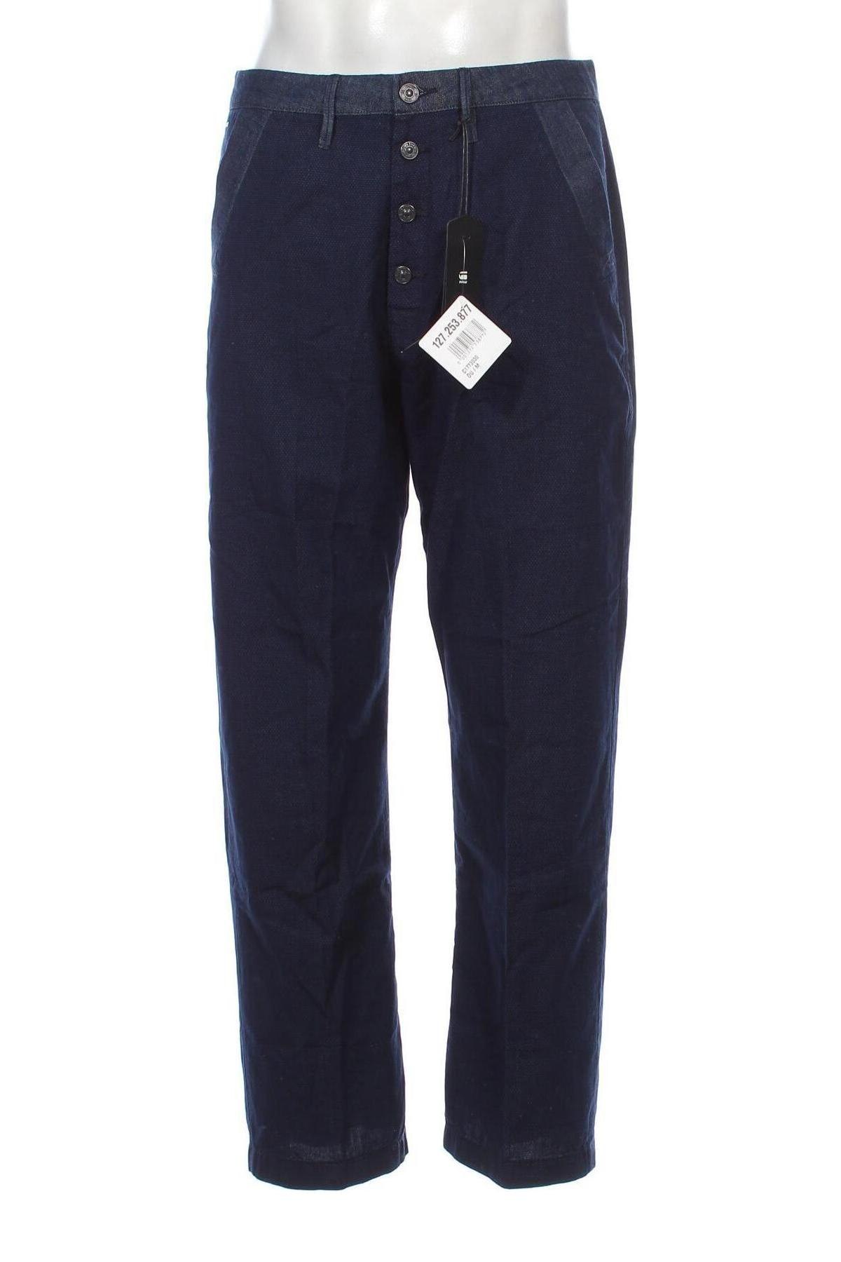 Pánske nohavice  G-Star Raw, Veľkosť M, Farba Modrá, Cena  32,32 €