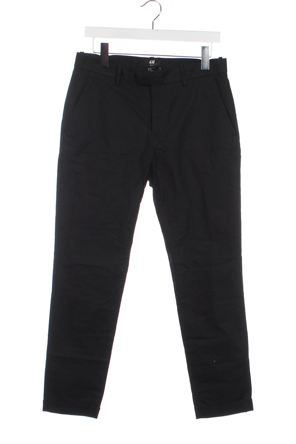 Pantaloni de bărbați H&M, Mărime M, Culoare Negru, Preț 95,99 Lei