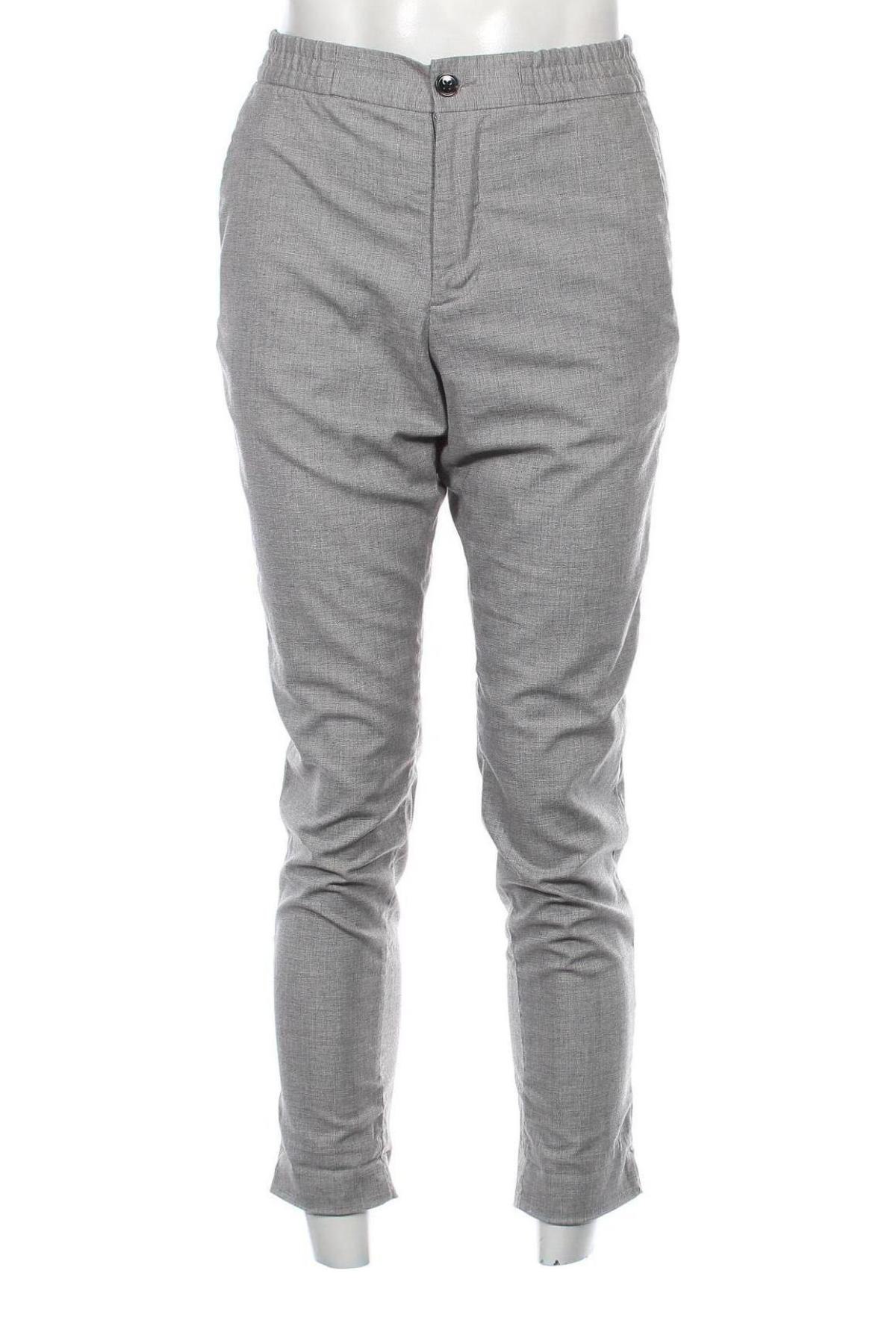 Pantaloni de bărbați H&M, Mărime S, Culoare Gri, Preț 33,29 Lei