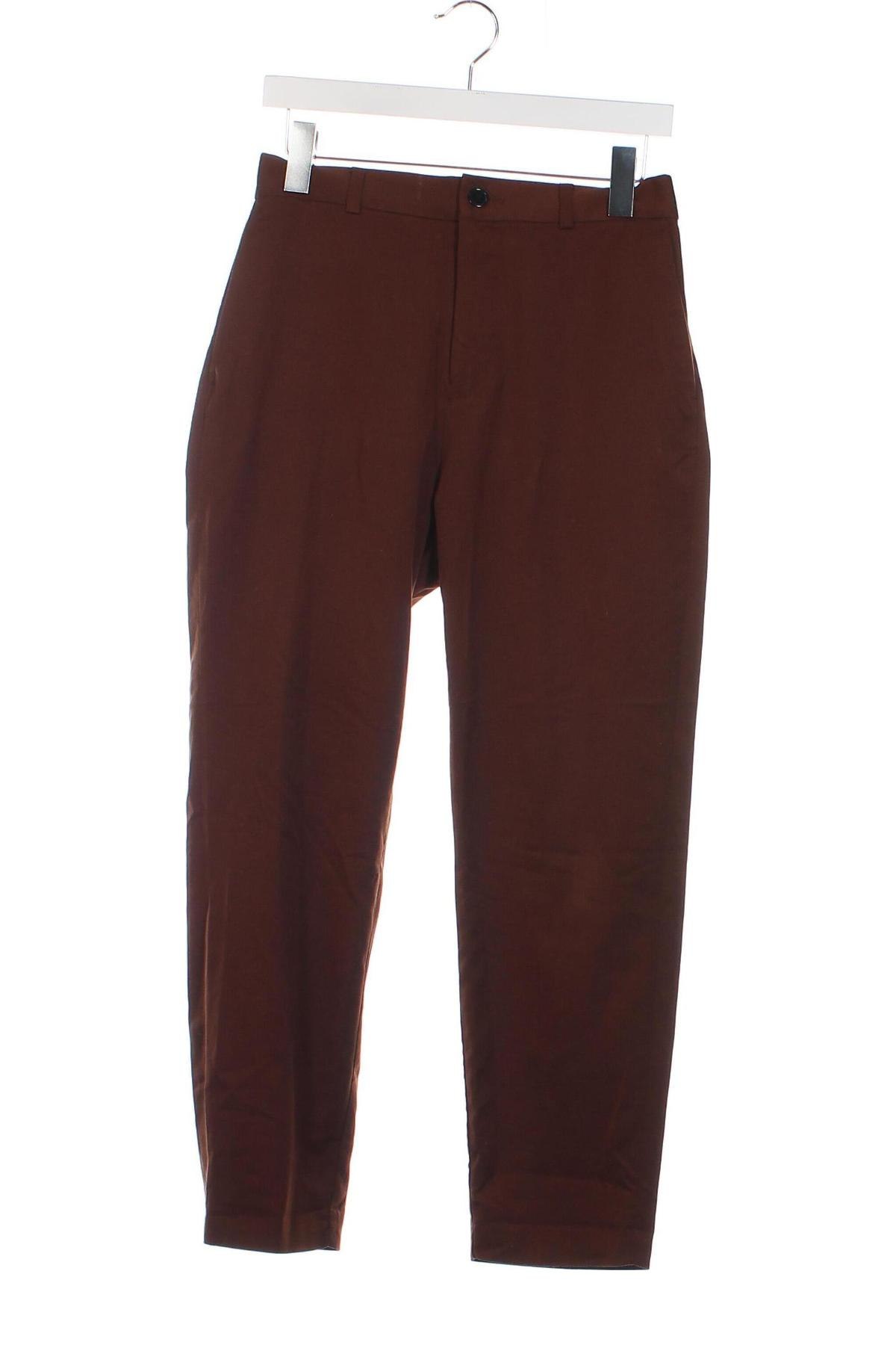 Мъжки панталон H&M, Размер S, Цвят Кафяв, Цена 4,35 лв.