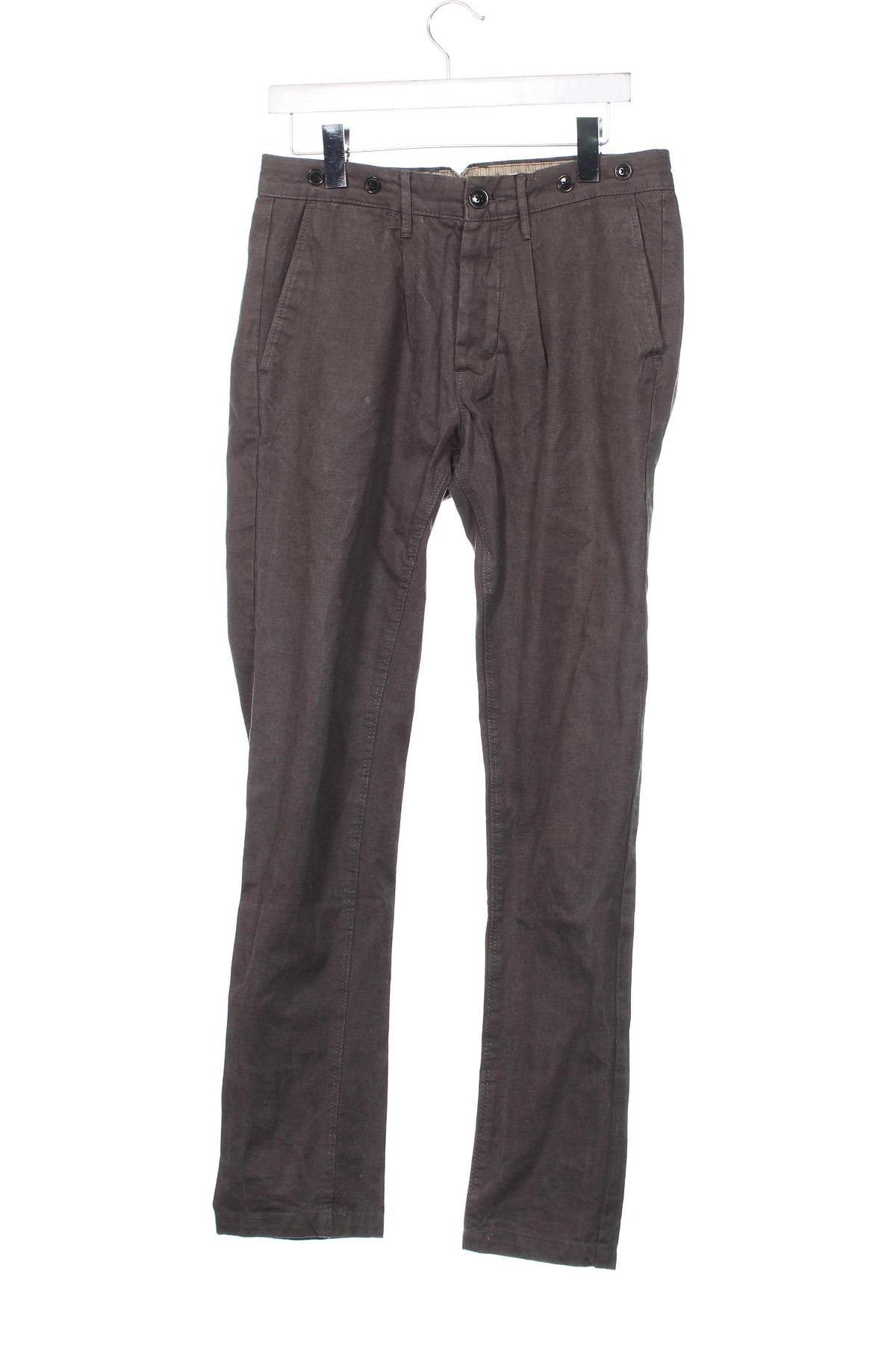 Мъжки панталон H&M L.O.G.G., Размер M, Цвят Сив, Цена 4,93 лв.