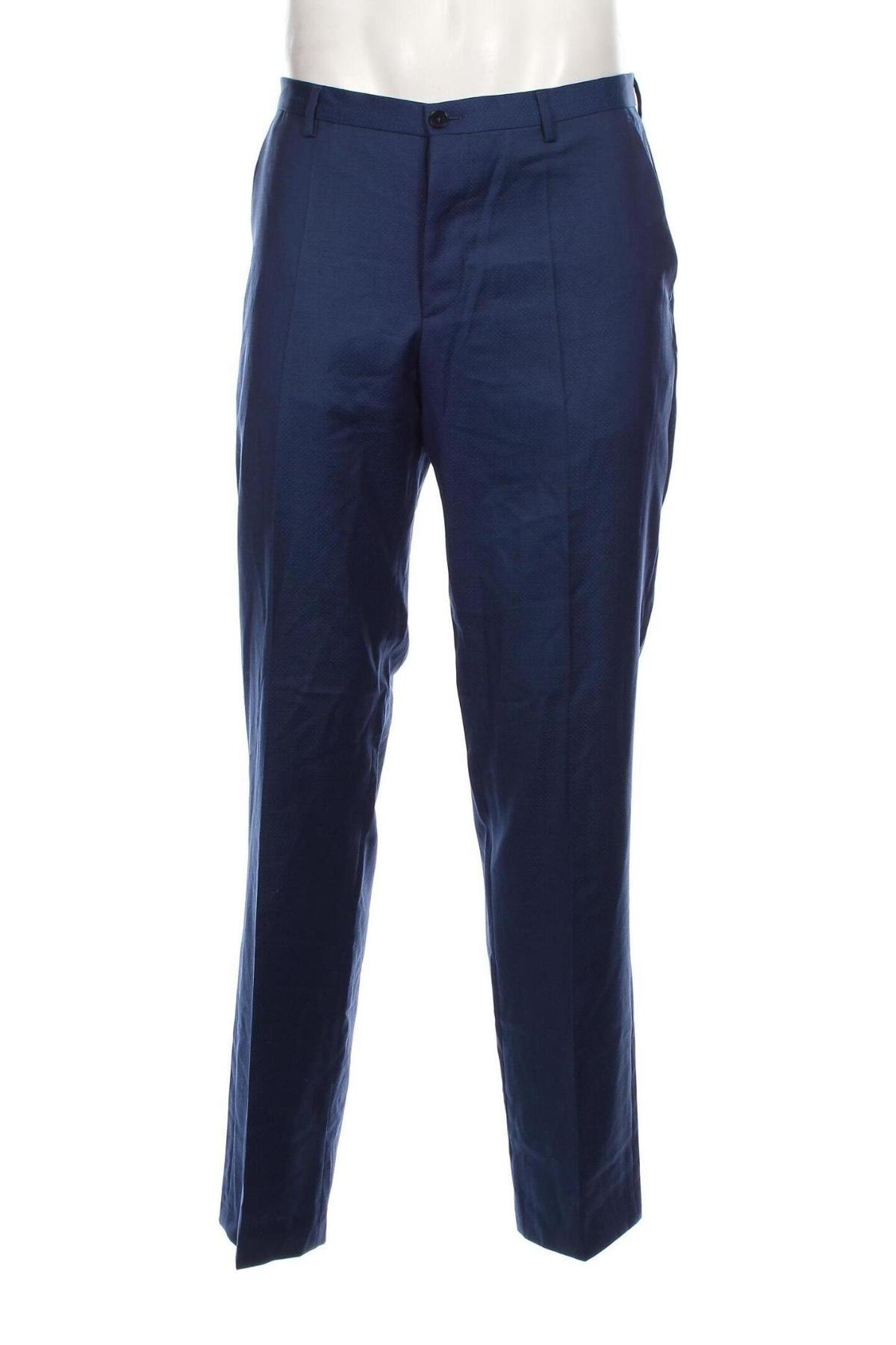 Pantaloni de bărbați Hugo Boss, Mărime L, Culoare Albastru, Preț 450,66 Lei