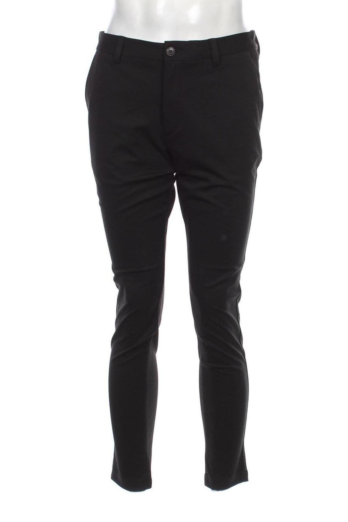 Pantaloni de bărbați Jack & Jones, Mărime M, Culoare Negru, Preț 305,92 Lei