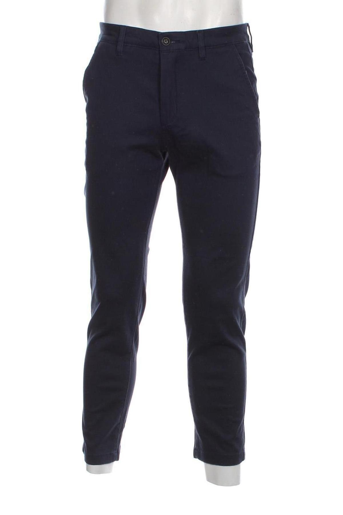 Pantaloni de bărbați Jack & Jones, Mărime L, Culoare Albastru, Preț 91,78 Lei