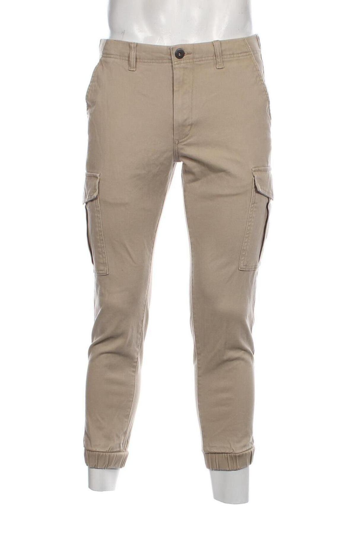 Herrenhose Jack & Jones, Größe M, Farbe Beige, Preis 7,19 €