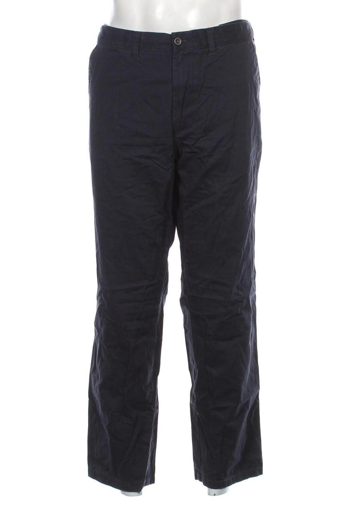 Pantaloni de bărbați Marks & Spencer, Mărime L, Culoare Albastru, Preț 16,88 Lei