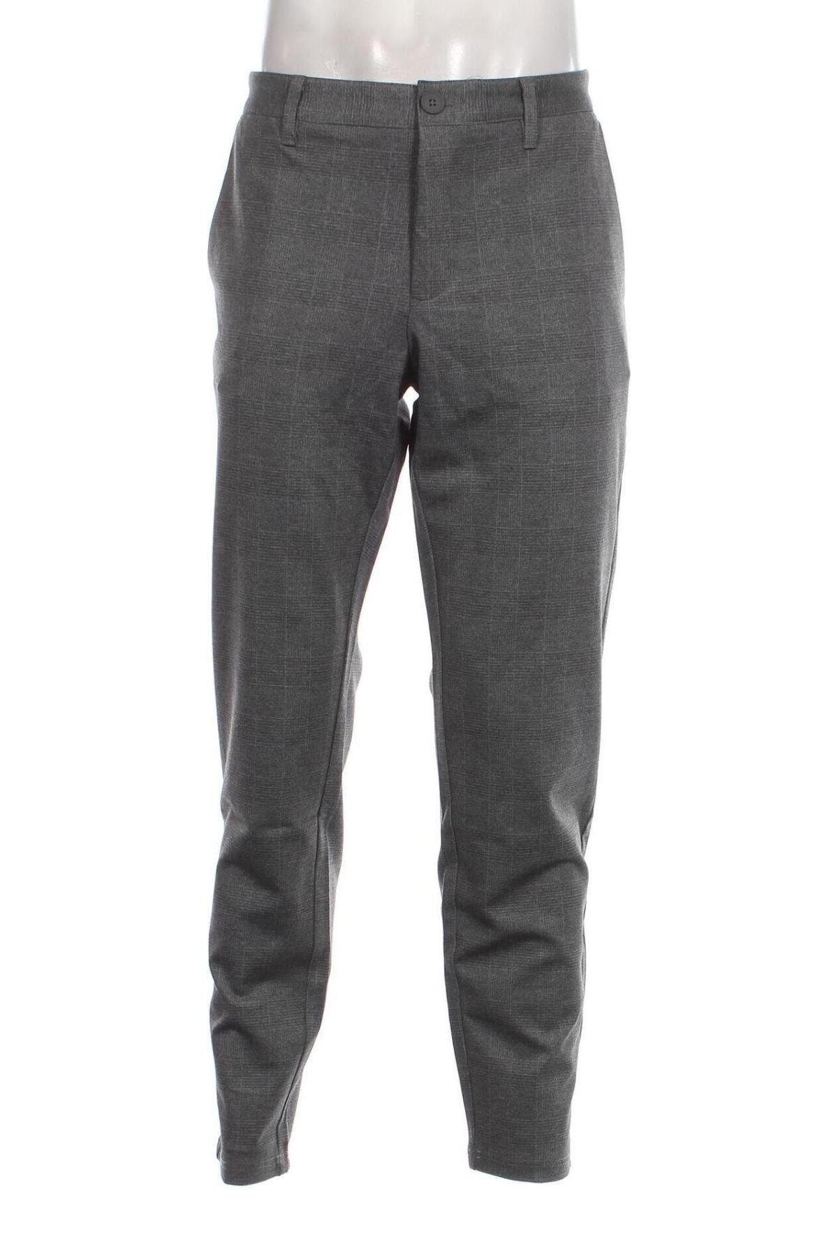 Pantaloni de bărbați Only & Sons, Mărime L, Culoare Gri, Preț 63,55 Lei
