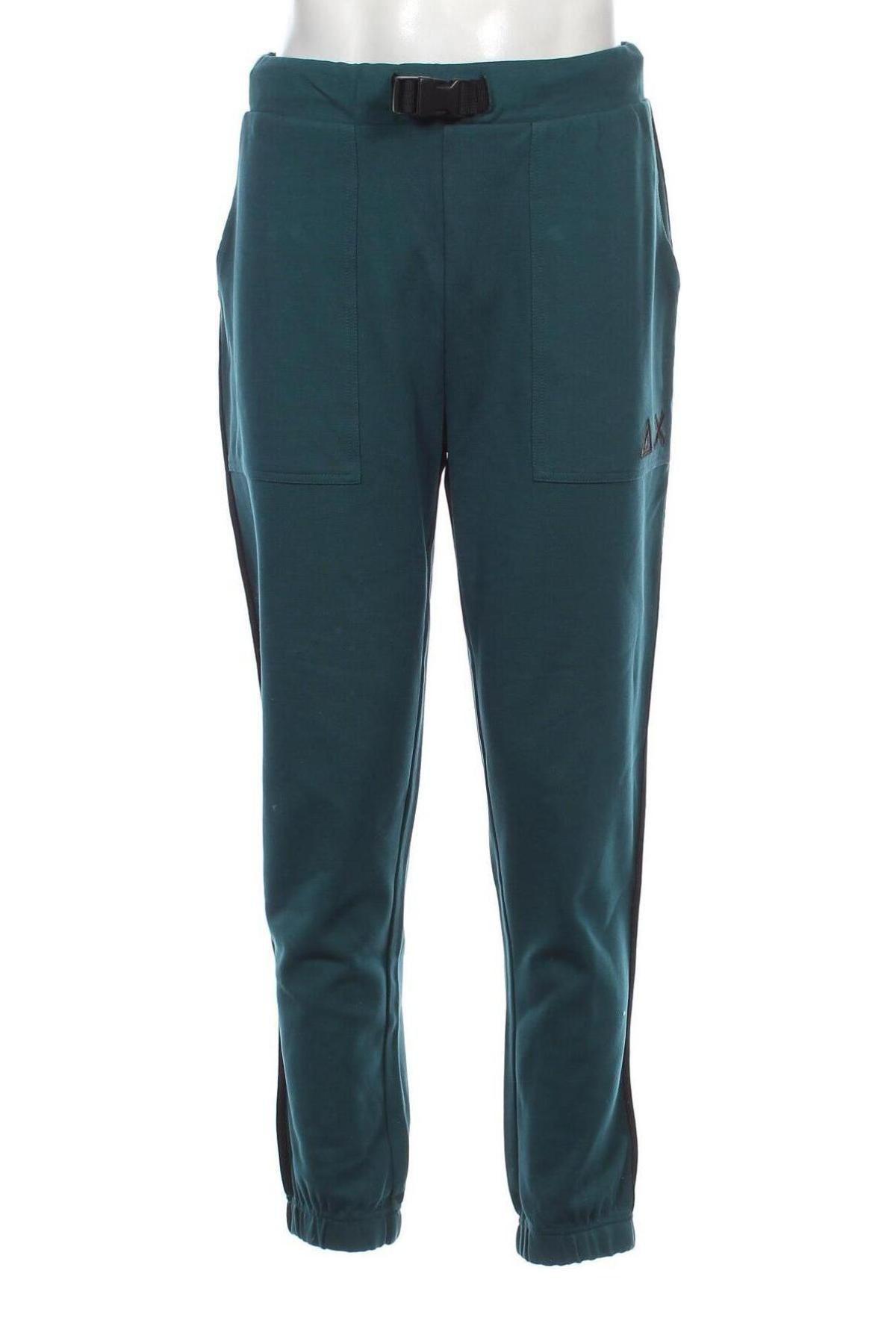 Ανδρικό παντελόνι SUN68, Μέγεθος L, Χρώμα Πράσινο, Τιμή 32,47 €