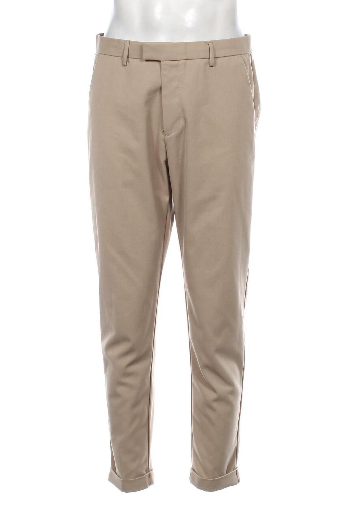 Мъжки панталон Selected Homme, Размер M, Цвят Кафяв, Цена 31,08 лв.