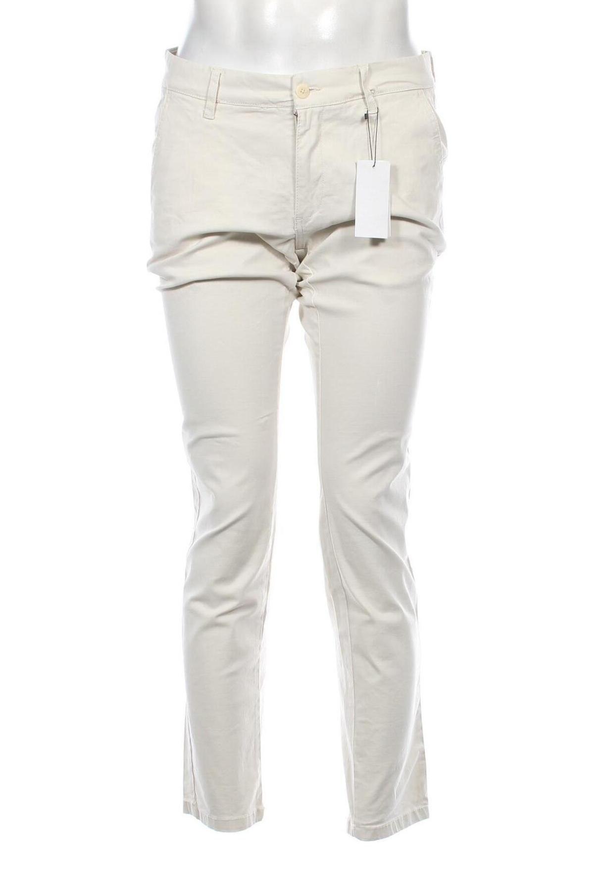 Ανδρικό παντελόνι Silbon, Μέγεθος M, Χρώμα Εκρού, Τιμή 23,81 €