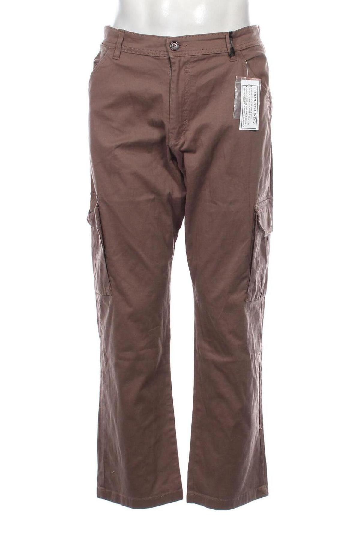 Pantaloni de bărbați Williams & Brown, Mărime L, Culoare Maro, Preț 81,22 Lei