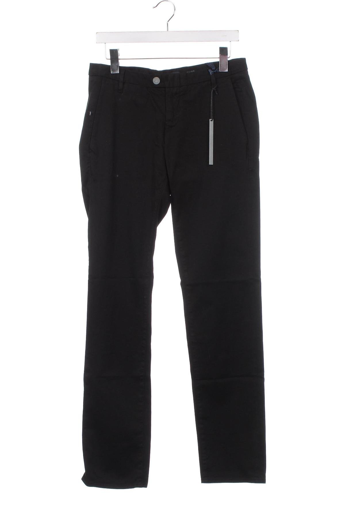 Мъжки панталон ZAPA, Размер XS, Цвят Черен, Цена 40,80 лв.
