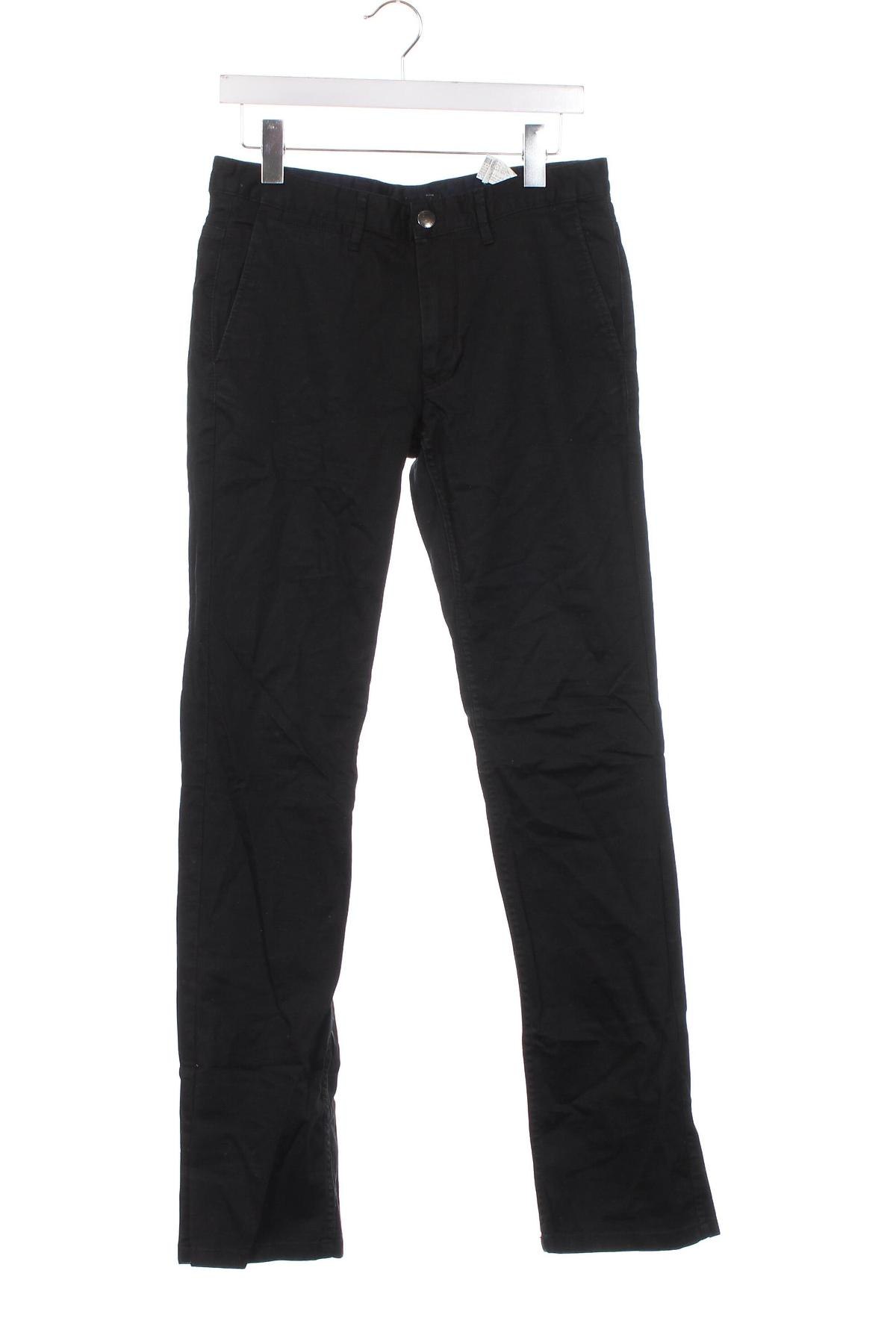 Мъжки панталон Zara Man, Размер M, Цвят Черен, Цена 5,40 лв.