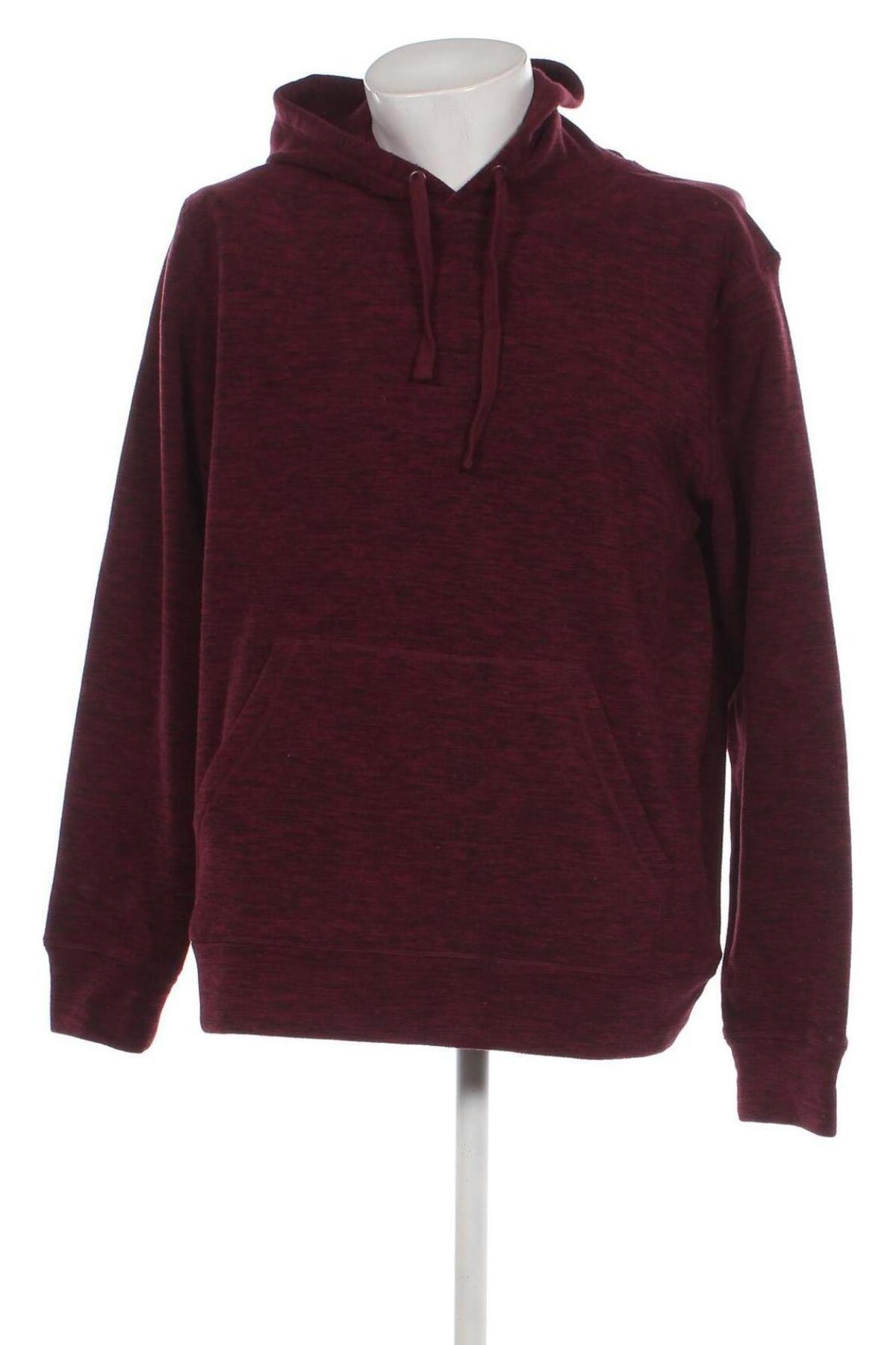 Herren Fleece Sweatshirt  Bpc Bonprix Collection, Größe L, Farbe Rot, Preis 8,98 €