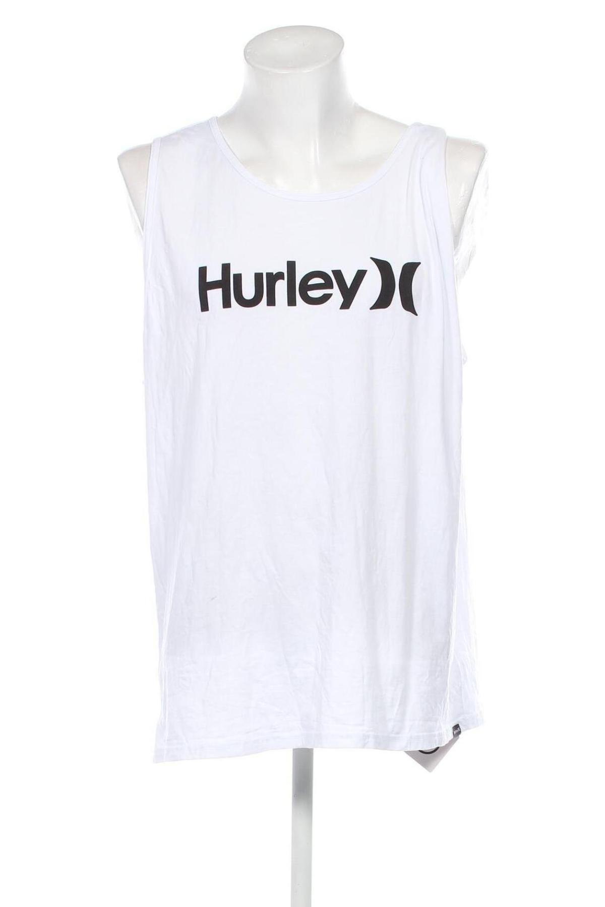 Herren Tanktop Hurley, Größe XXL, Farbe Weiß, Preis € 18,56