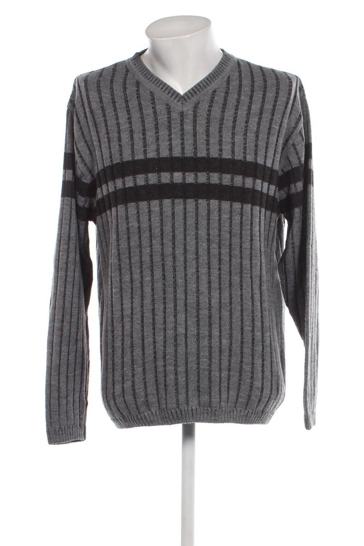 Herrenpullover, Größe L, Farbe Grau, Preis 10,09 €