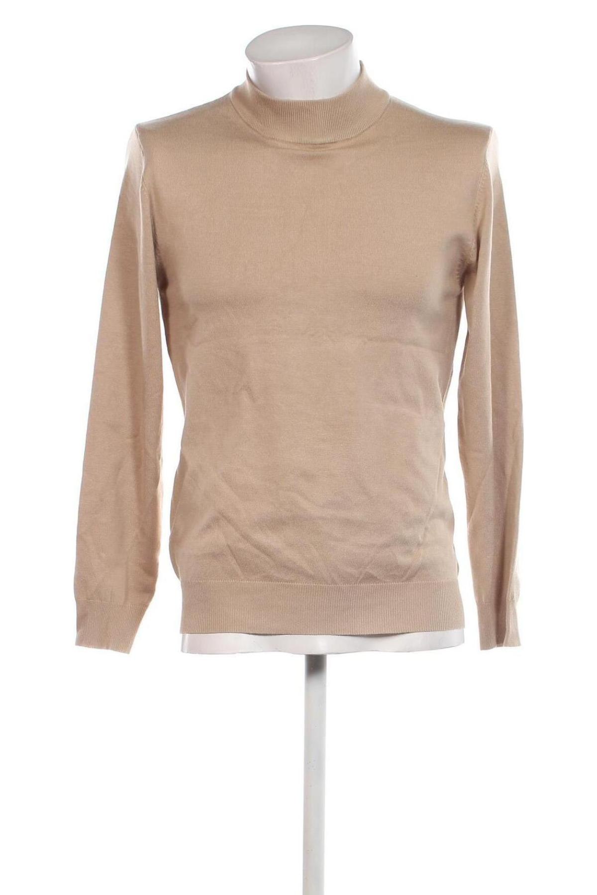 Herrenpullover, Größe L, Farbe Beige, Preis 10,09 €