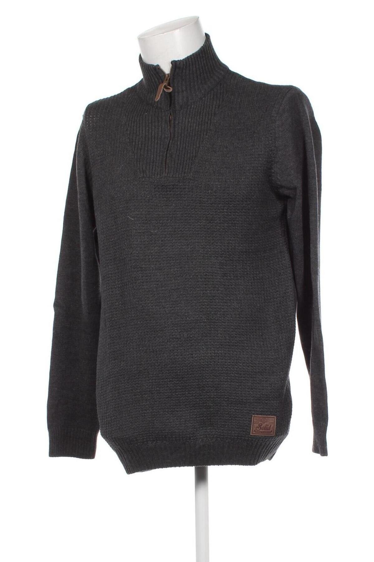 Herrenpullover ! Solid, Größe XXL, Farbe Grau, Preis 11,83 €