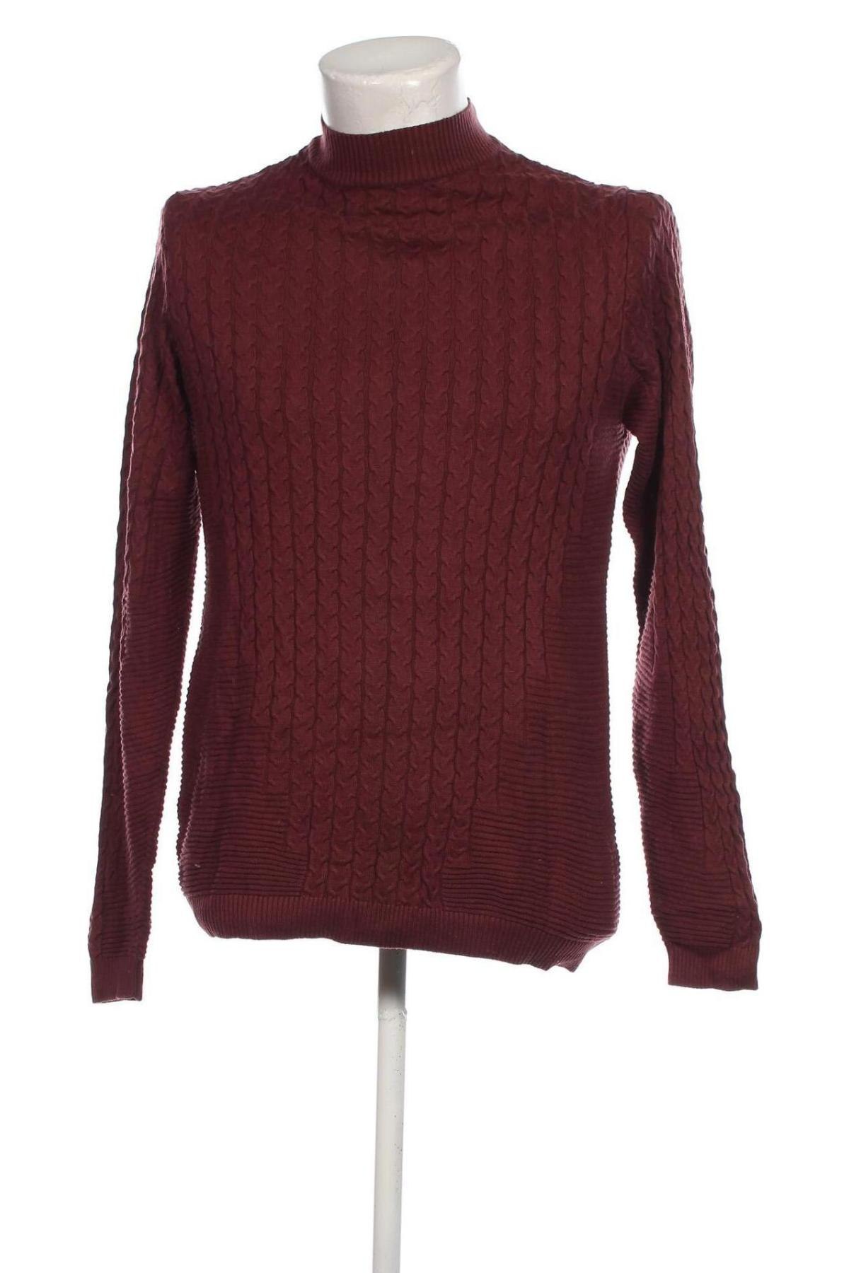Ανδρικό πουλόβερ ASOS, Μέγεθος L, Χρώμα Κόκκινο, Τιμή 11,15 €