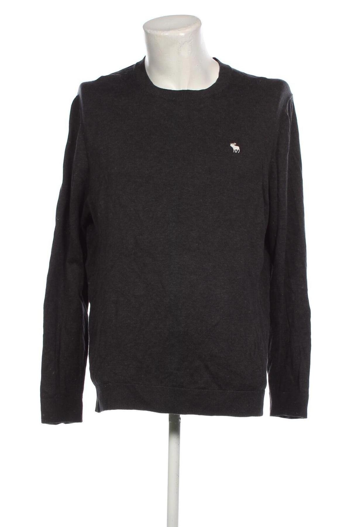 Мъжки пуловер Abercrombie & Fitch, Размер XXL, Цвят Сив, Цена 48,36 лв.
