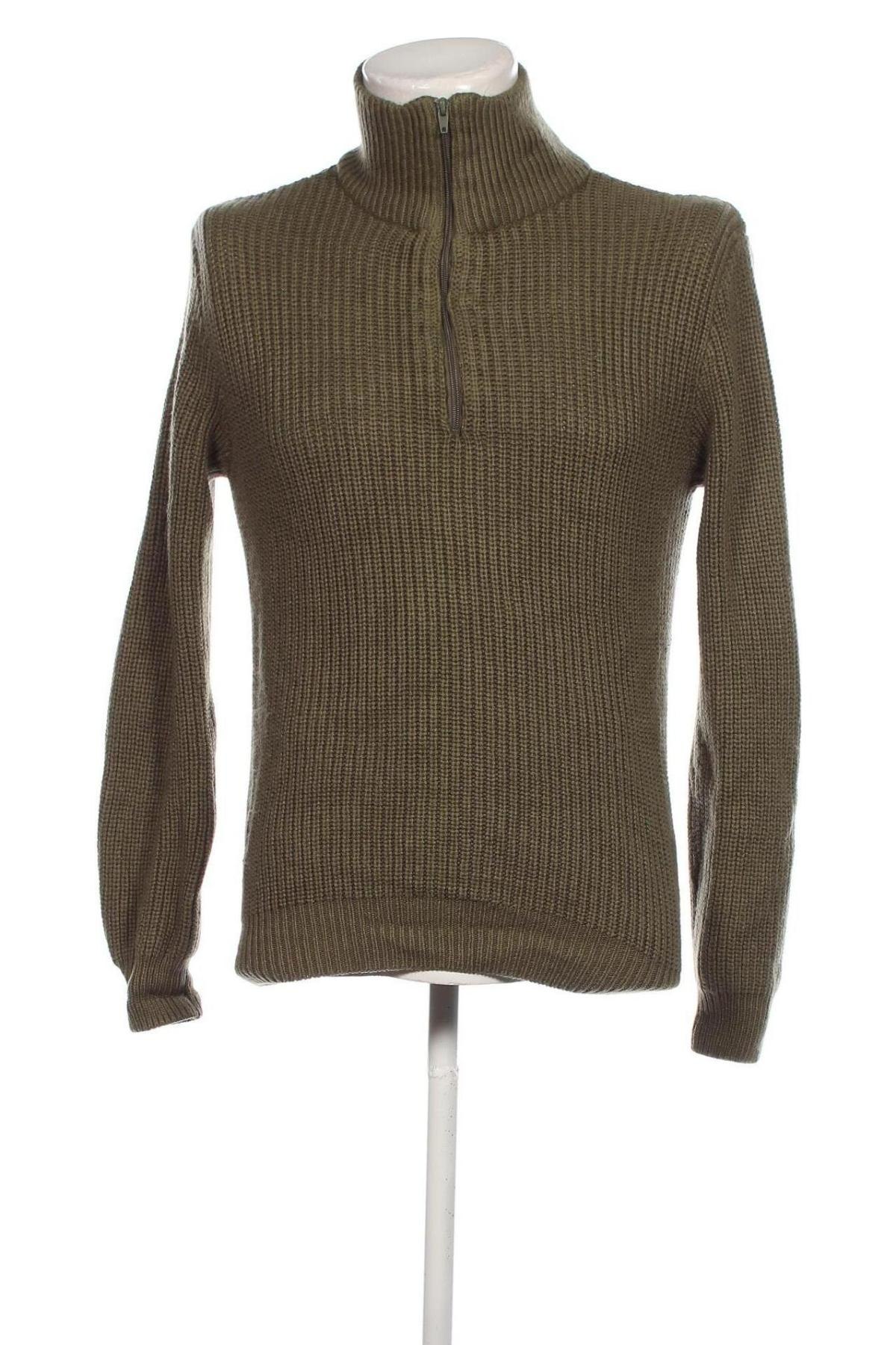 Мъжки пуловер Brandit, Размер M, Цвят Зелен, Цена 18,02 лв.