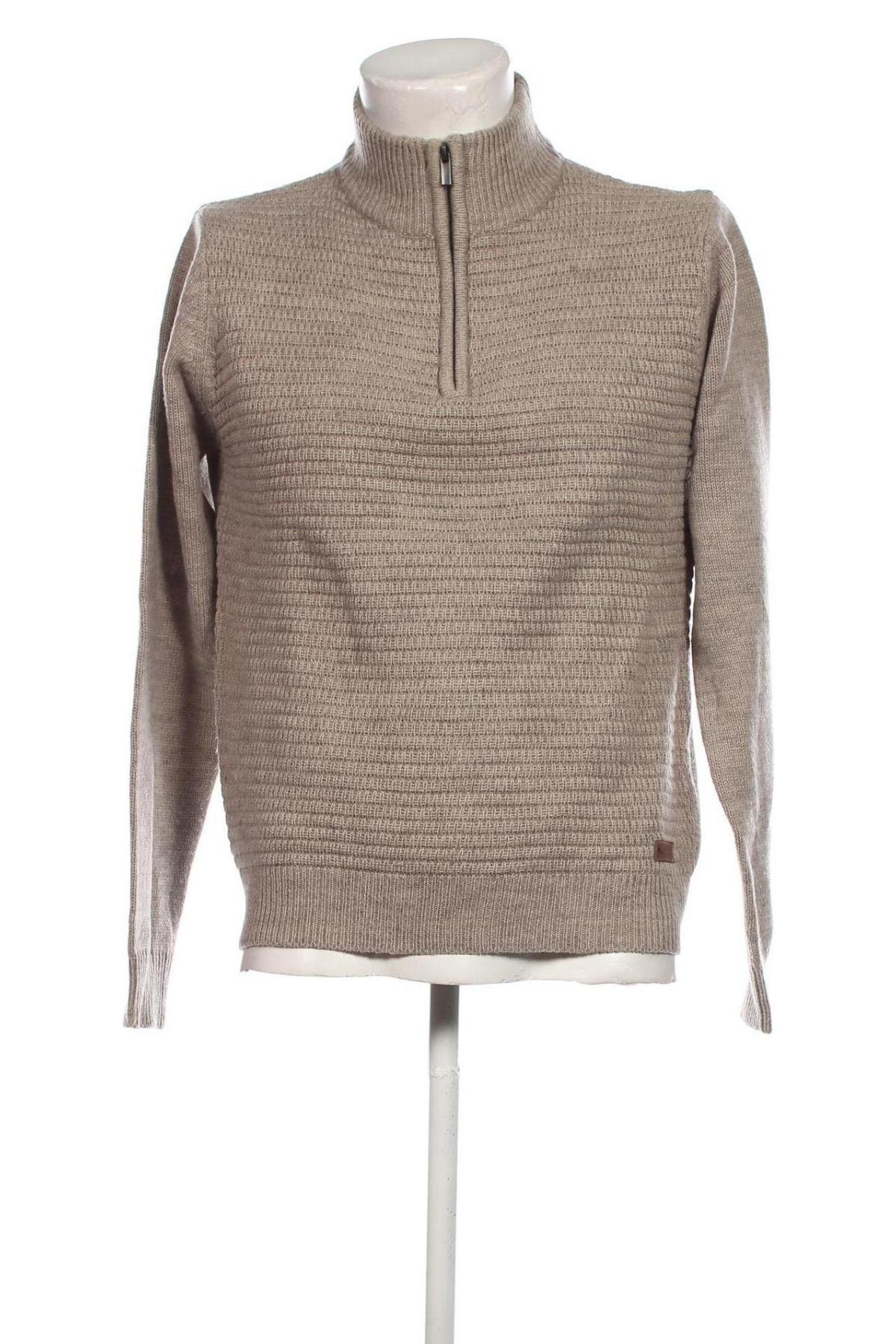 Herrenpullover Broken Standard, Größe L, Farbe Grau, Preis 11,83 €