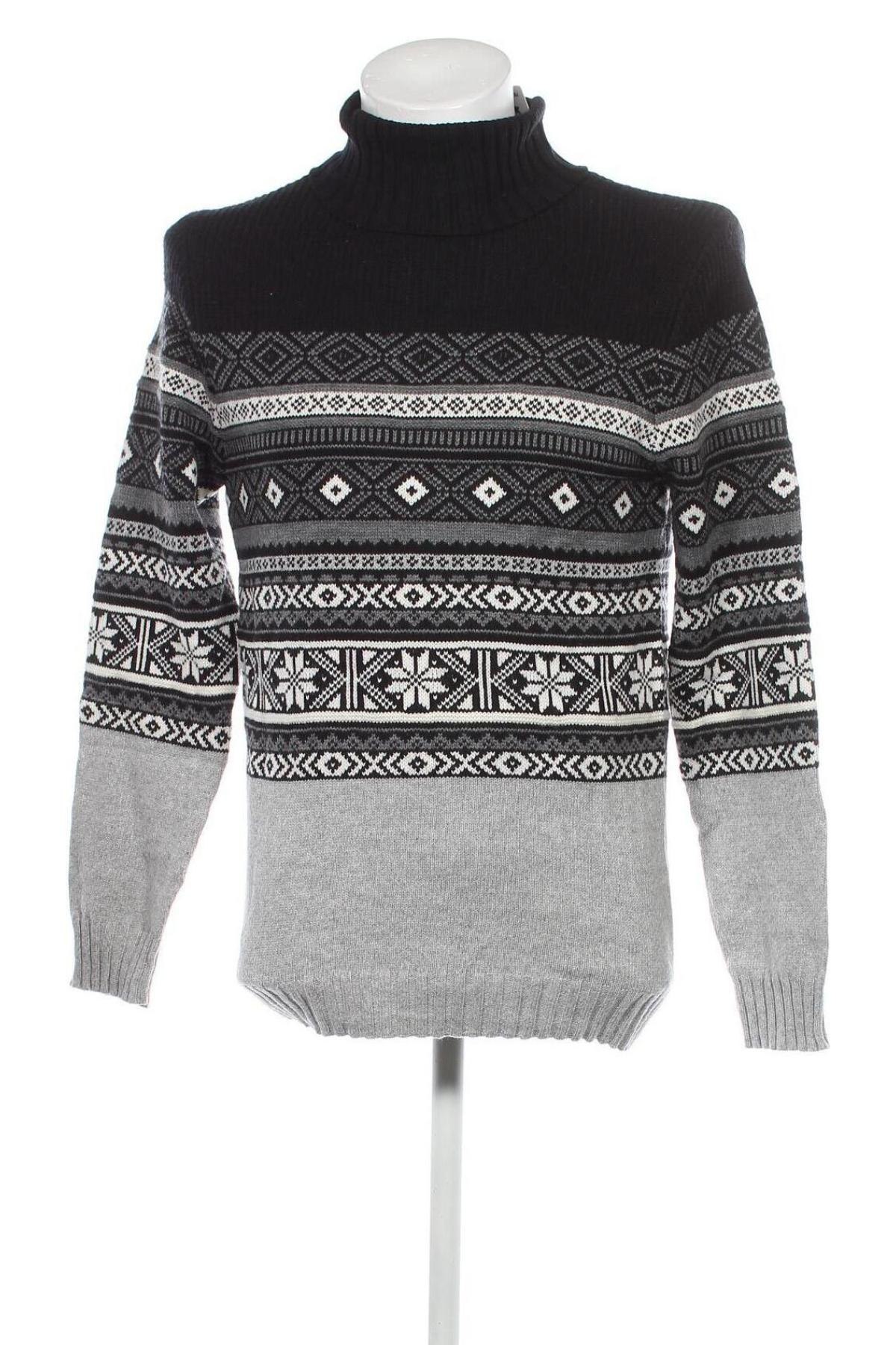 Мъжки пуловер C&A, Размер S, Цвят Многоцветен, Цена 12,18 лв.