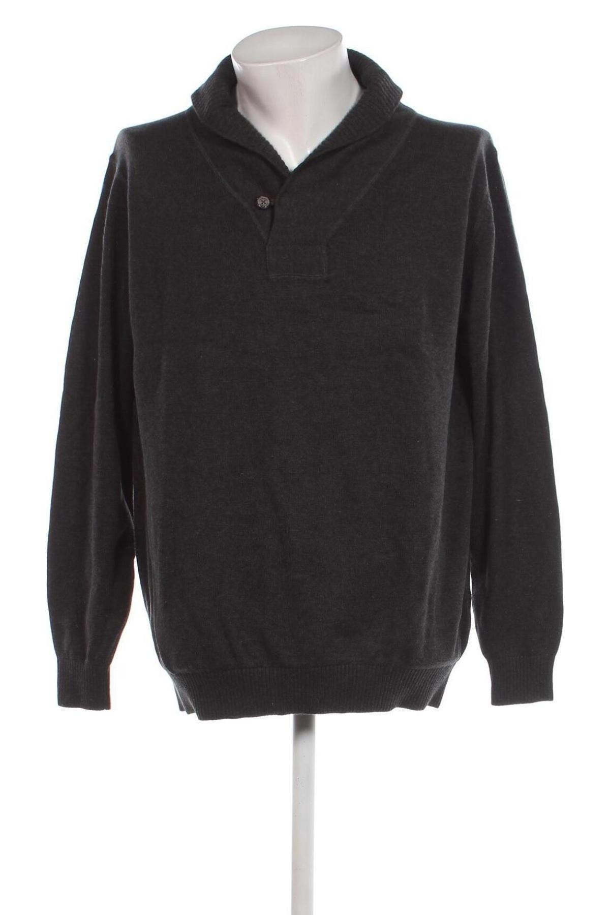 Мъжки пуловер Casa Moda, Размер XL, Цвят Сив, Цена 37,20 лв.