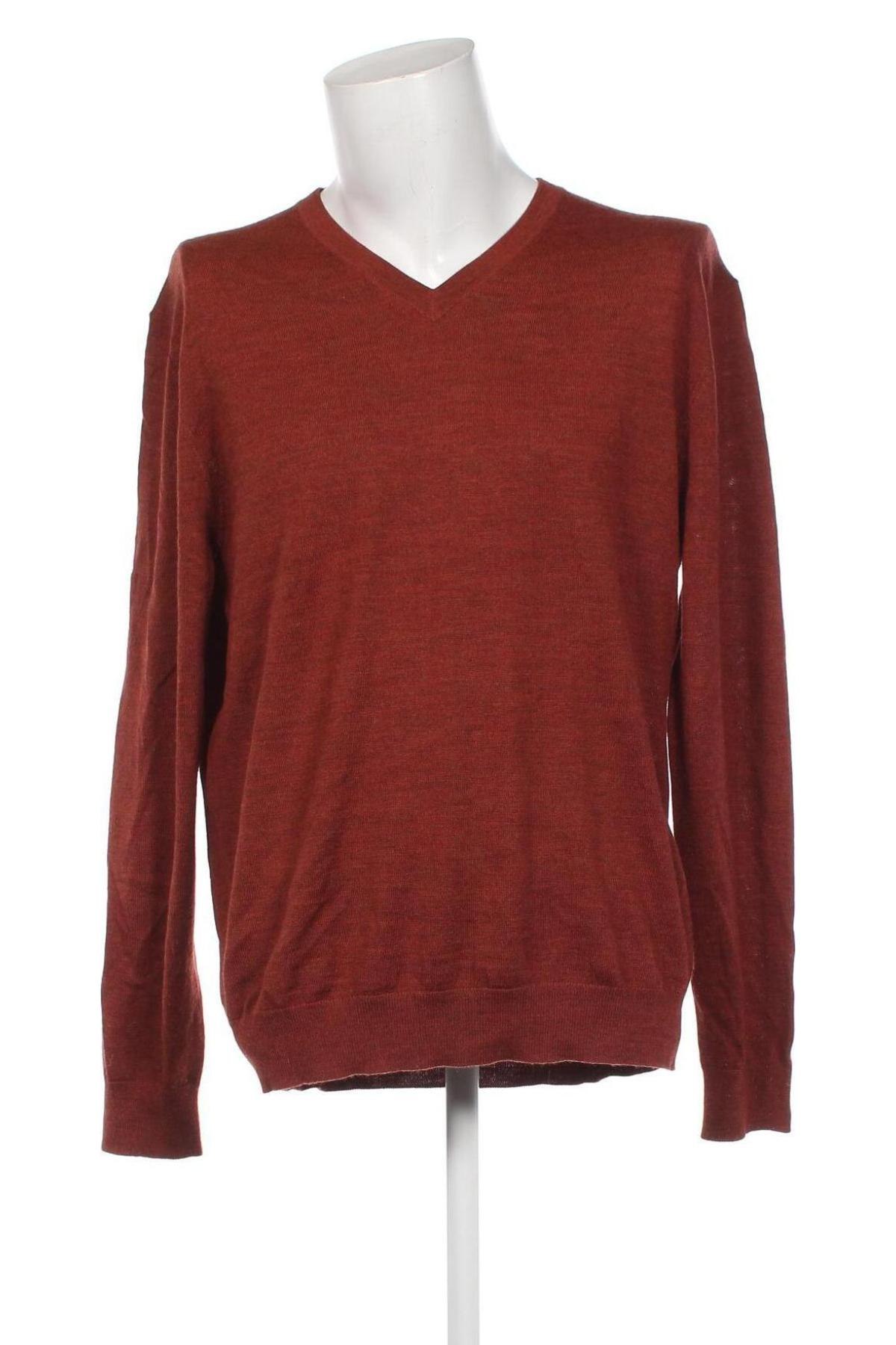Мъжки пуловер Christian Berg, Размер 3XL, Цвят Оранжев, Цена 22,55 лв.