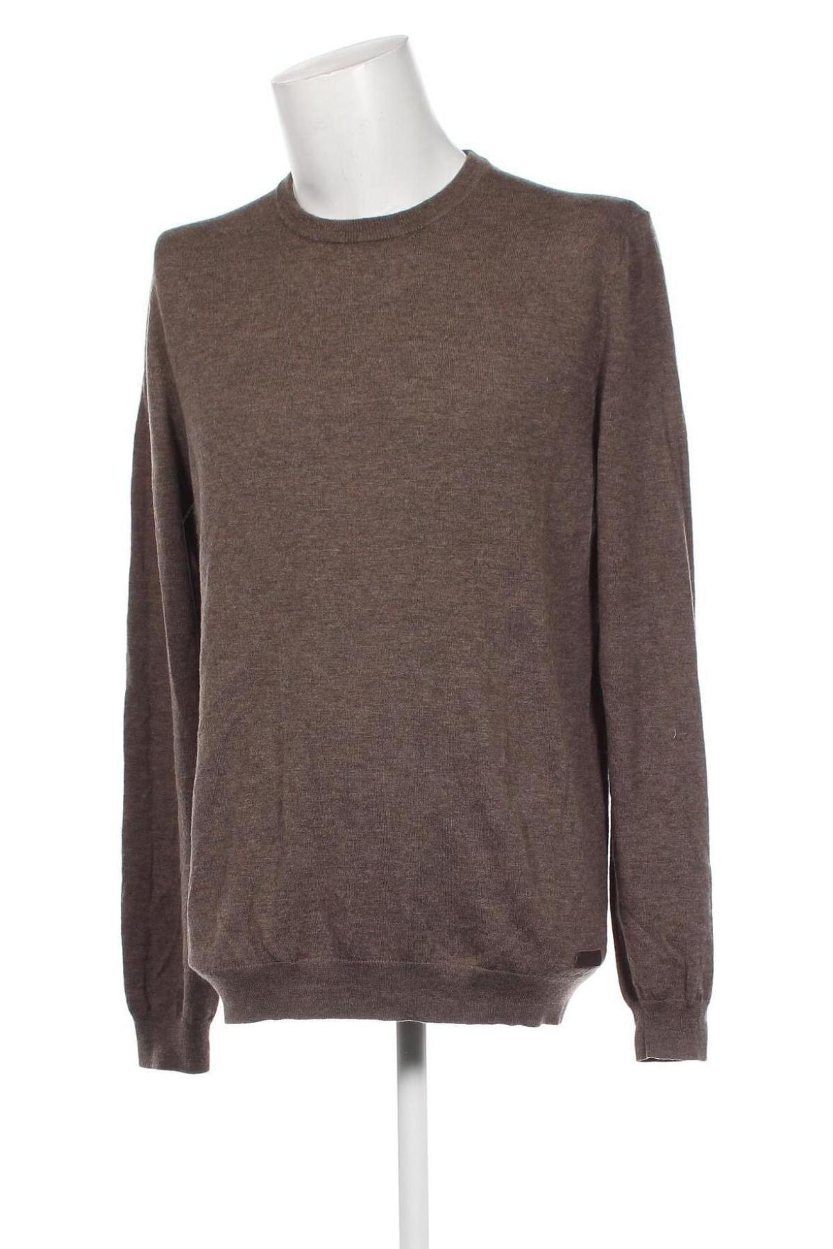 Мъжки пуловер Esprit, Размер XL, Цвят Кафяв, Цена 18,02 лв.