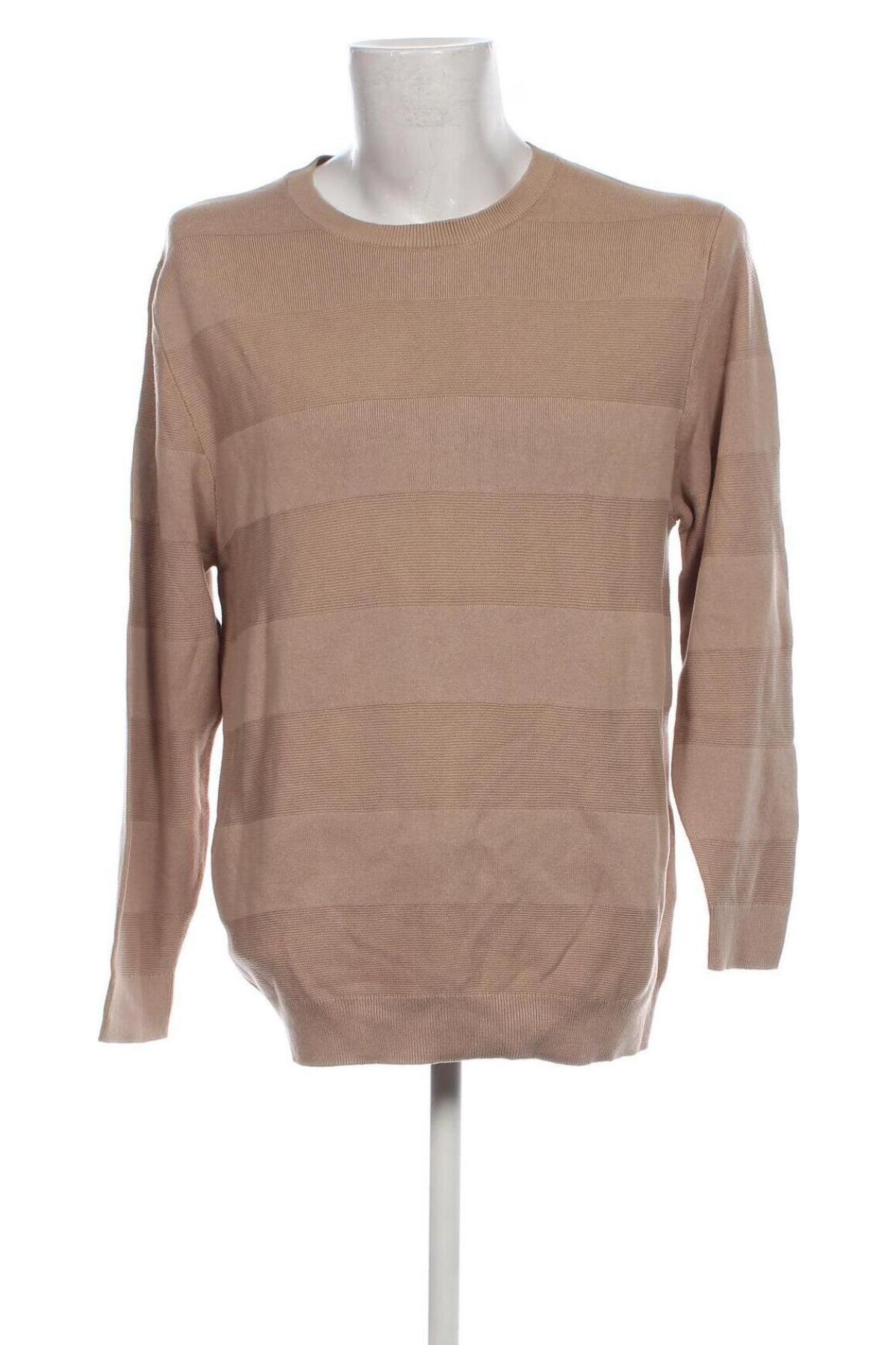 Herrenpullover FSBN, Größe XL, Farbe Beige, Preis 7,49 €