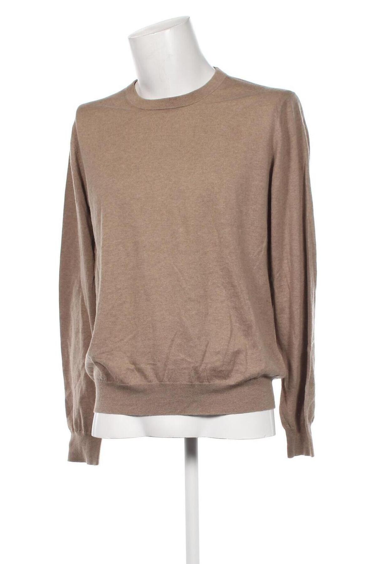 Ανδρικό πουλόβερ Faconnable, Μέγεθος XL, Χρώμα  Μπέζ, Τιμή 72,03 €