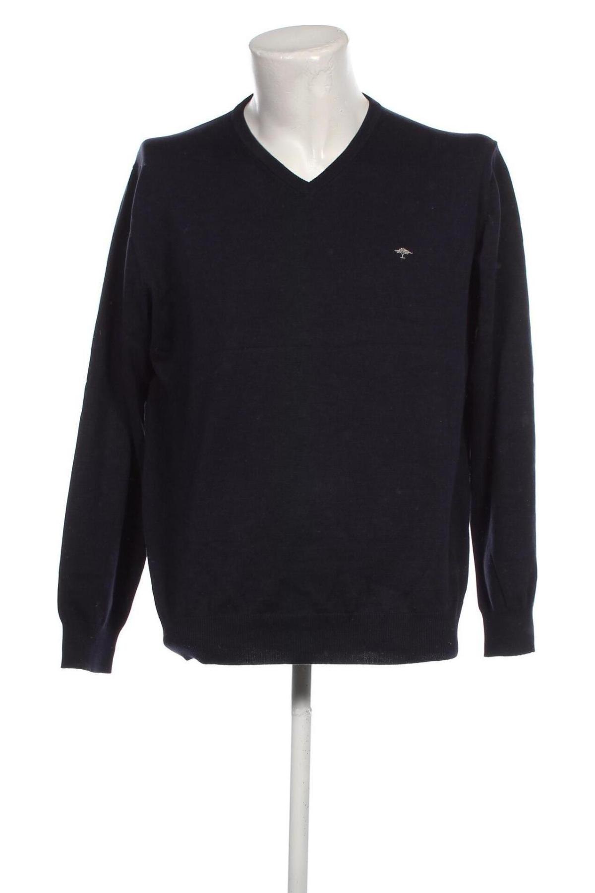 Ανδρικό πουλόβερ Fynch-Hatton, Μέγεθος L, Χρώμα Μπλέ, Τιμή 21,09 €