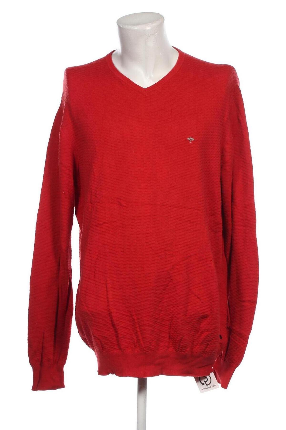 Ανδρικό πουλόβερ Fynch-Hatton, Μέγεθος XXL, Χρώμα Κόκκινο, Τιμή 21,09 €