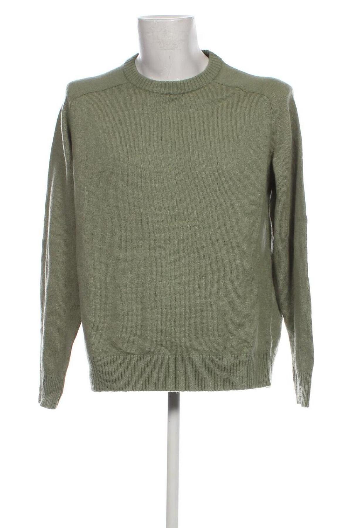 Pulover de bărbați H&M L.O.G.G., Mărime L, Culoare Verde, Preț 50,56 Lei