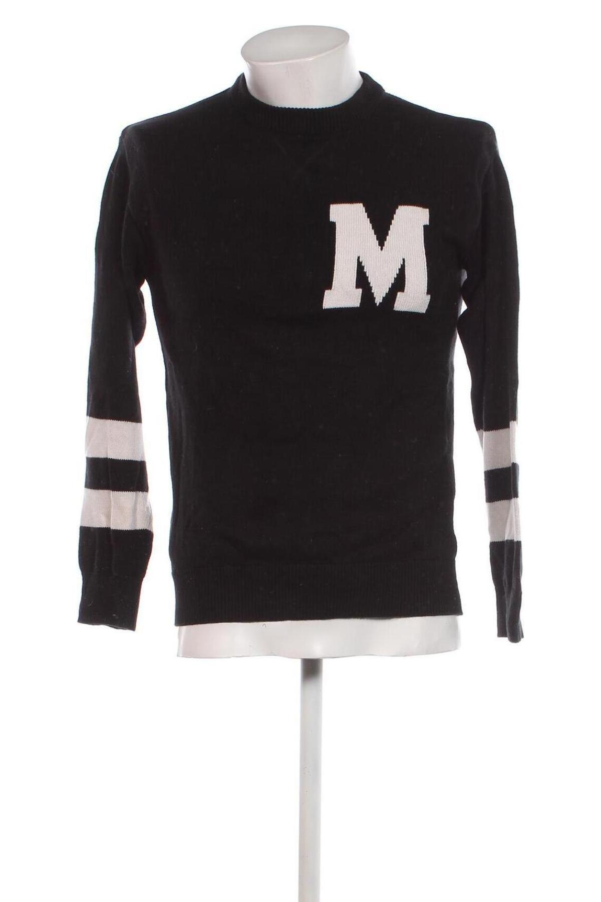 Мъжки пуловер H&M L.O.G.G., Размер XL, Цвят Черен, Цена 14,50 лв.
