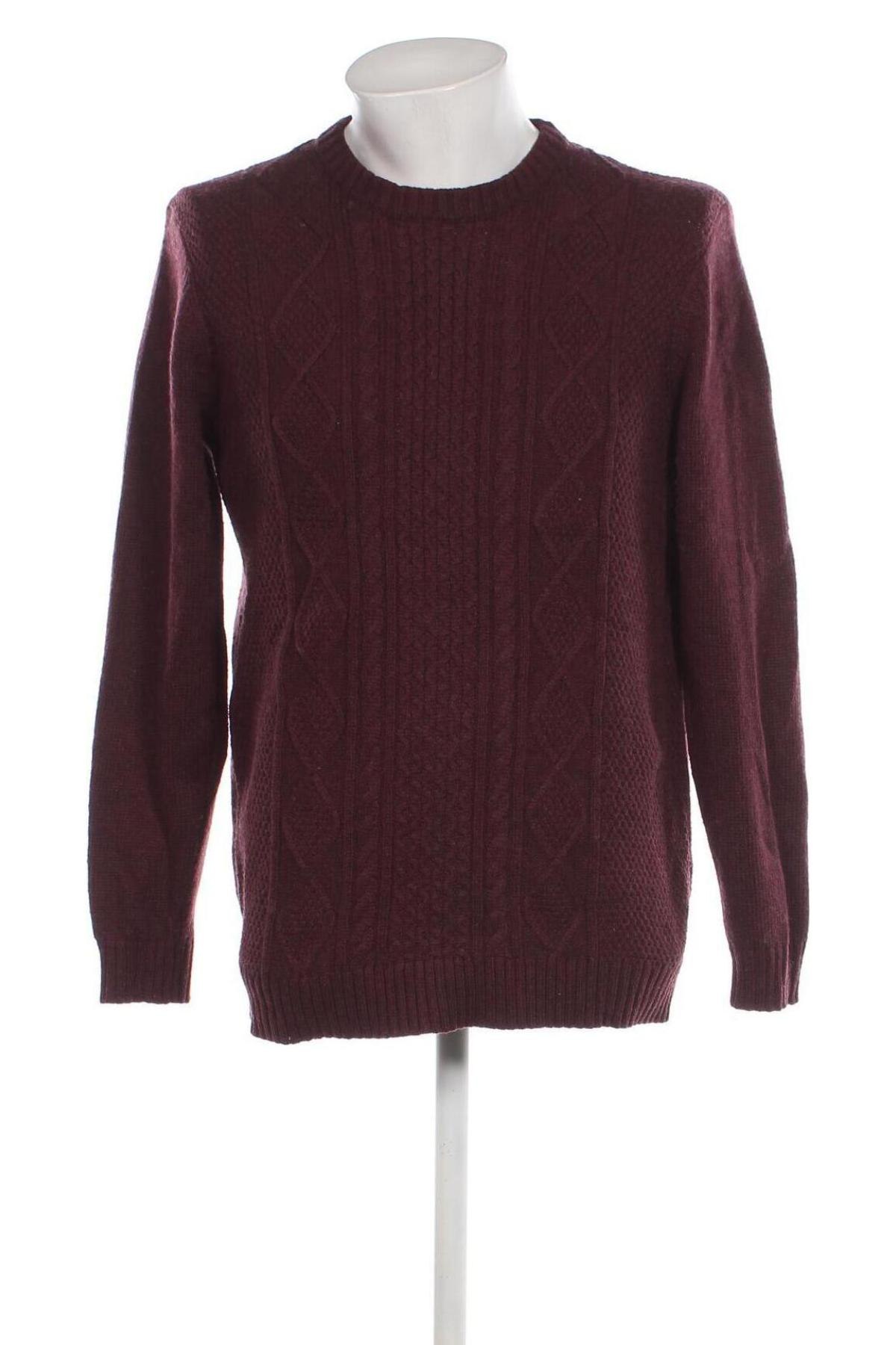 Мъжки пуловер Hampton Republic, Размер L, Цвят Червен, Цена 17,00 лв.