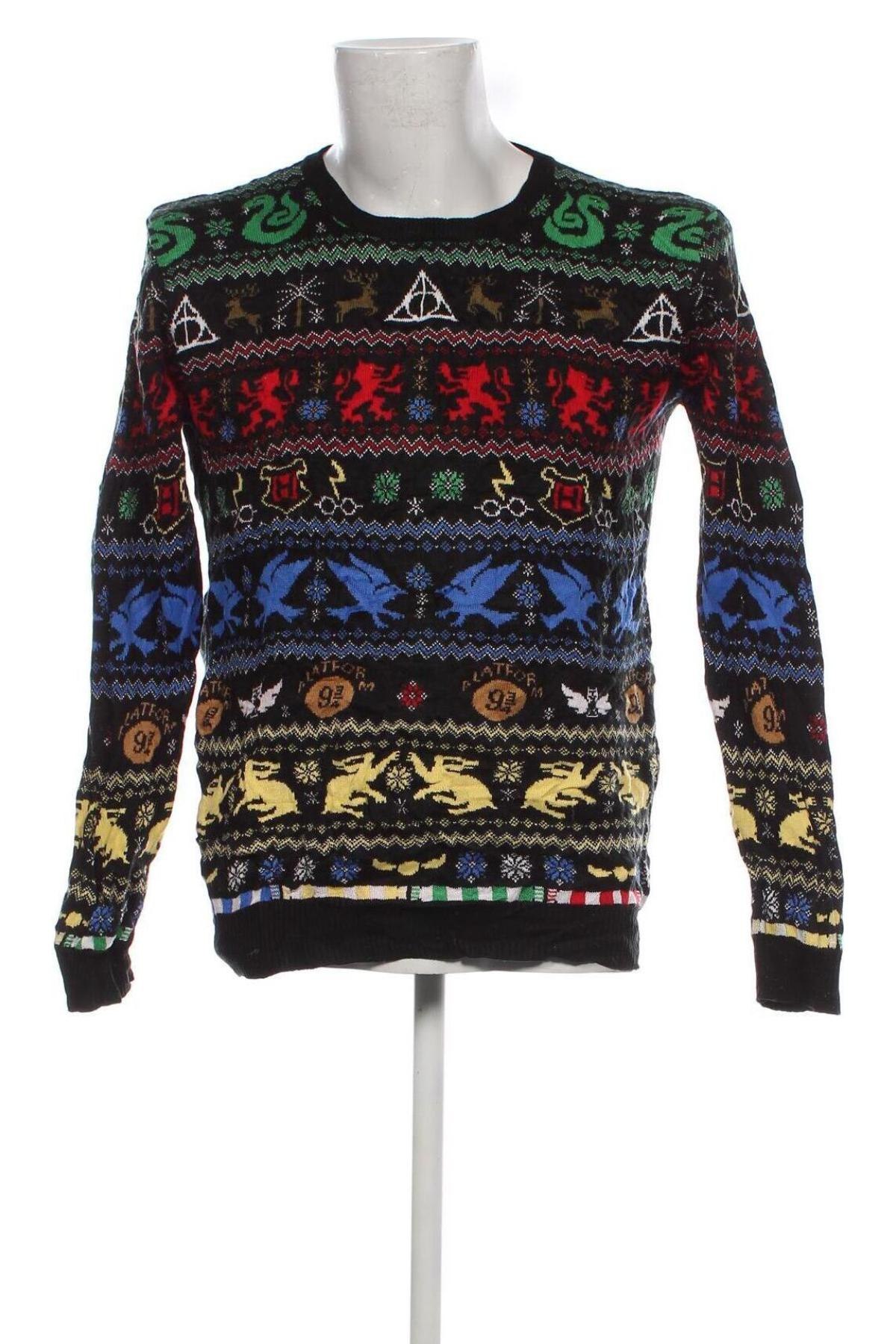 Pulover de bărbați Harry Potter, Mărime L, Culoare Multicolor, Preț 44,74 Lei