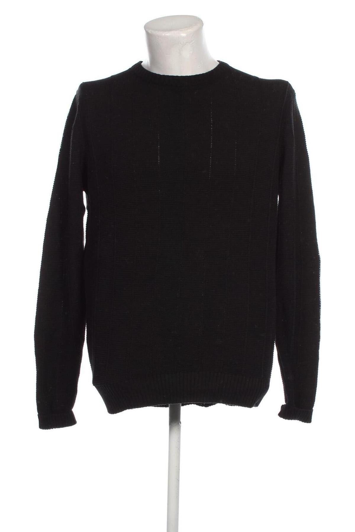 Herrenpullover Identic, Größe M, Farbe Schwarz, Preis 10,09 €