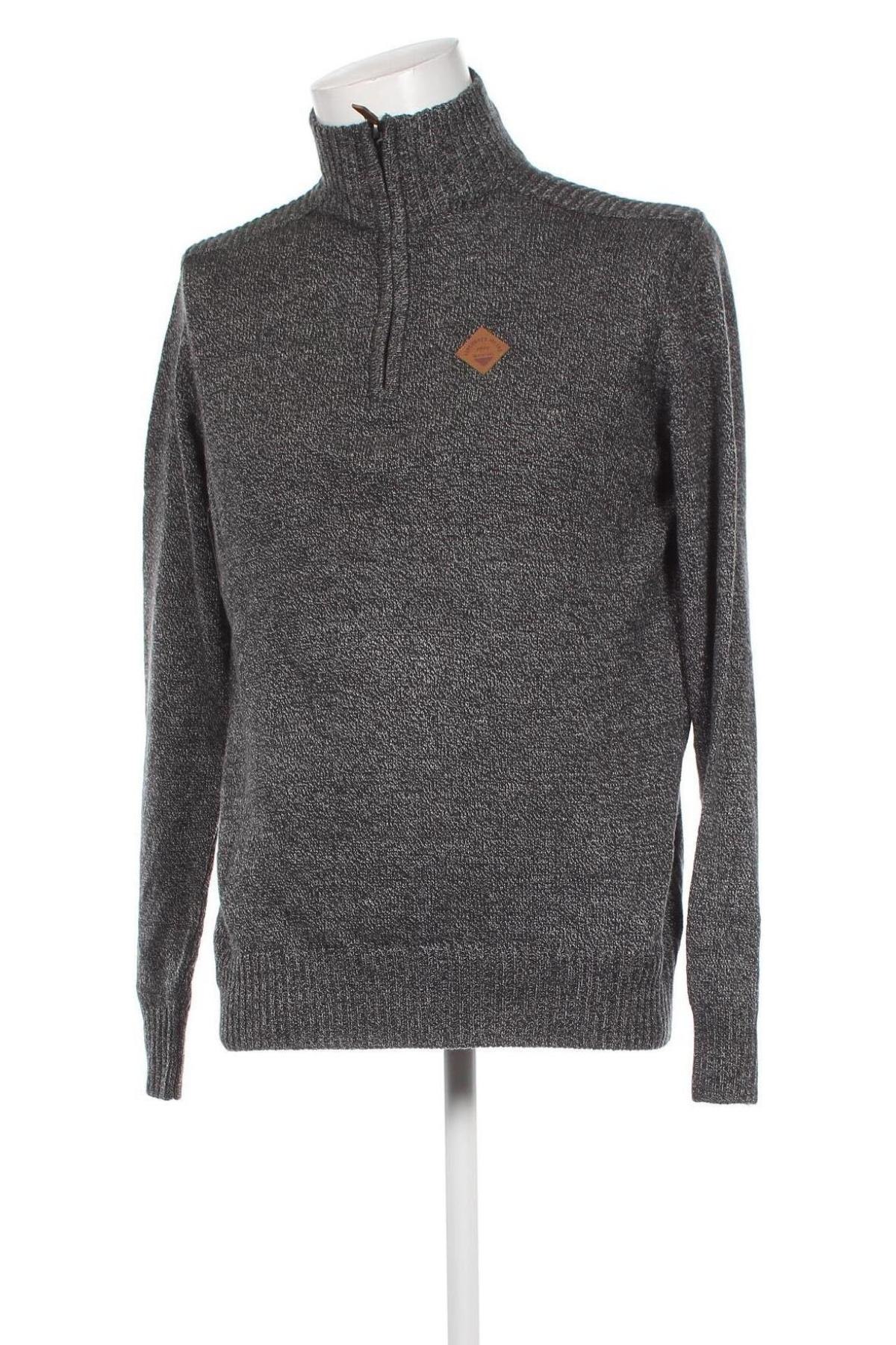 Мъжки пуловер Identic, Размер L, Цвят Сив, Цена 13,63 лв.