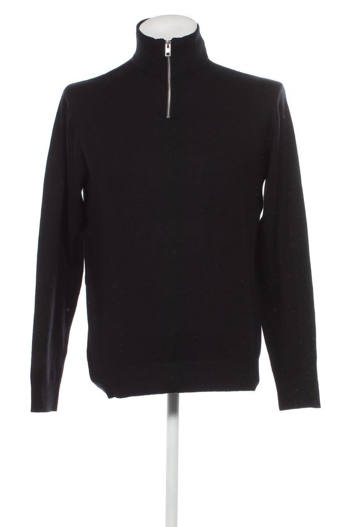 Мъжки пуловер Jack & Jones, Размер L, Цвят Черен, Цена 33,11 лв.